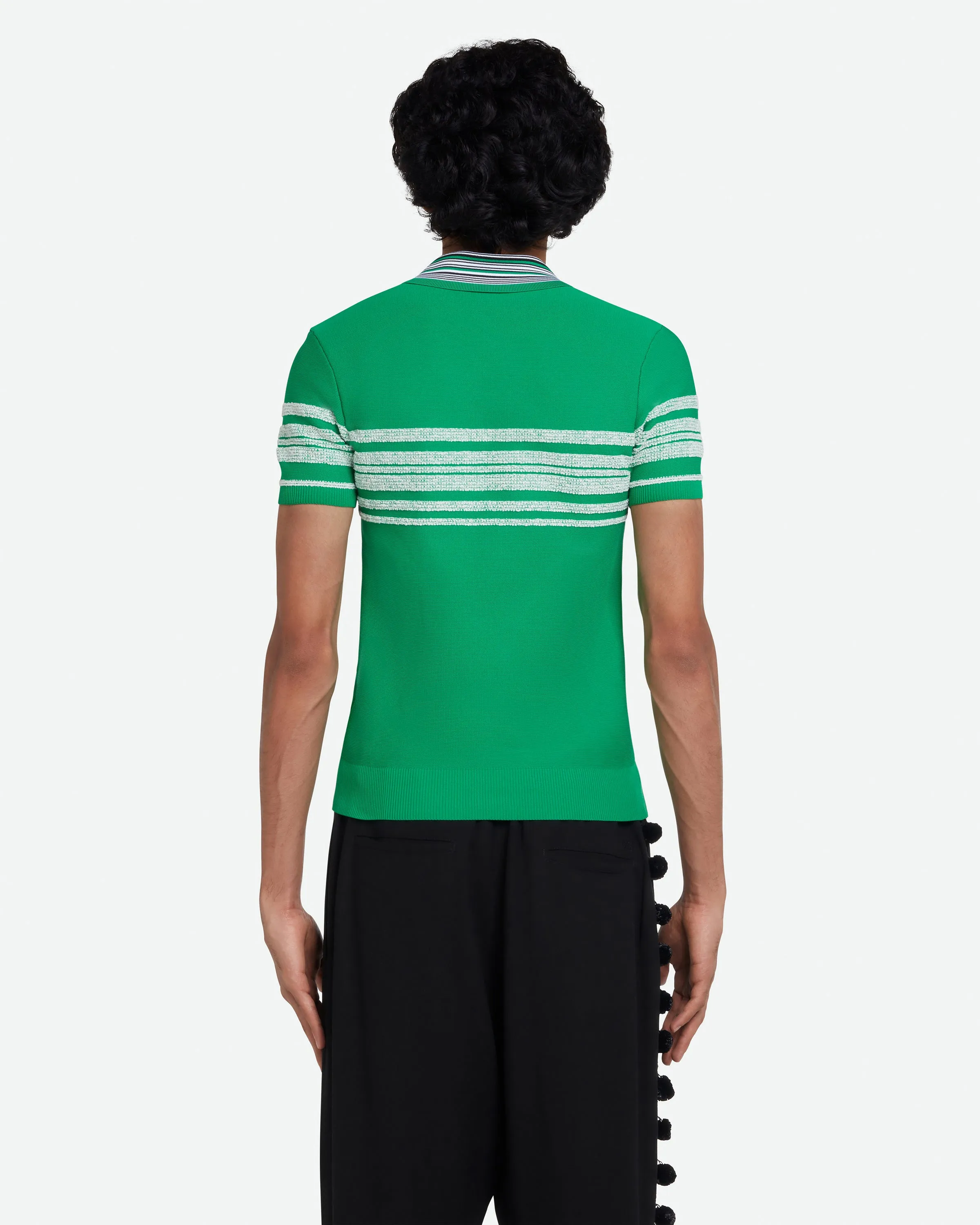 Dawn Knit Polo sold by Wales Bonner product image thumbnail 3