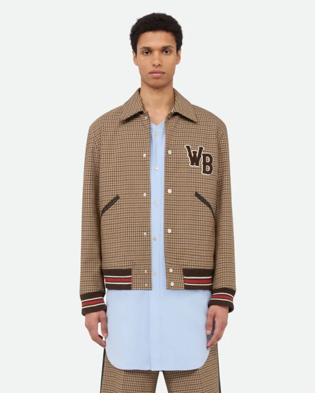 Homecoming Varsity Jacket made by Wales Bonner