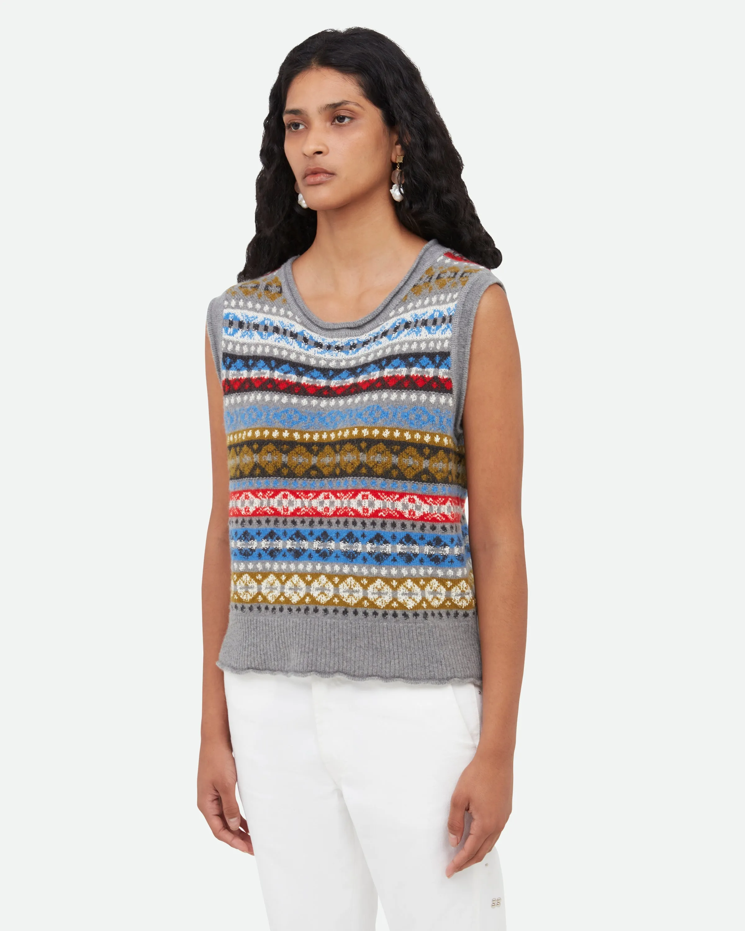 Astral Knit Vest sold by Wales Bonner product image thumbnail 4
