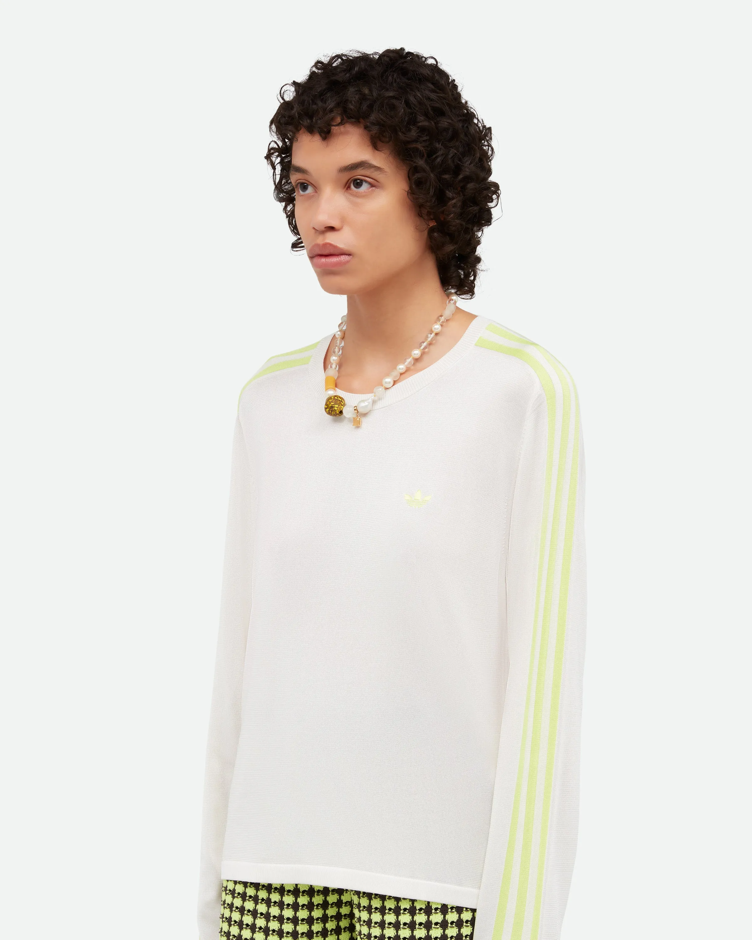adidas Originals by Wales Bonner Long Sleeve Knit T Shirt sold by Wales Bonner product image thumbnail 2
