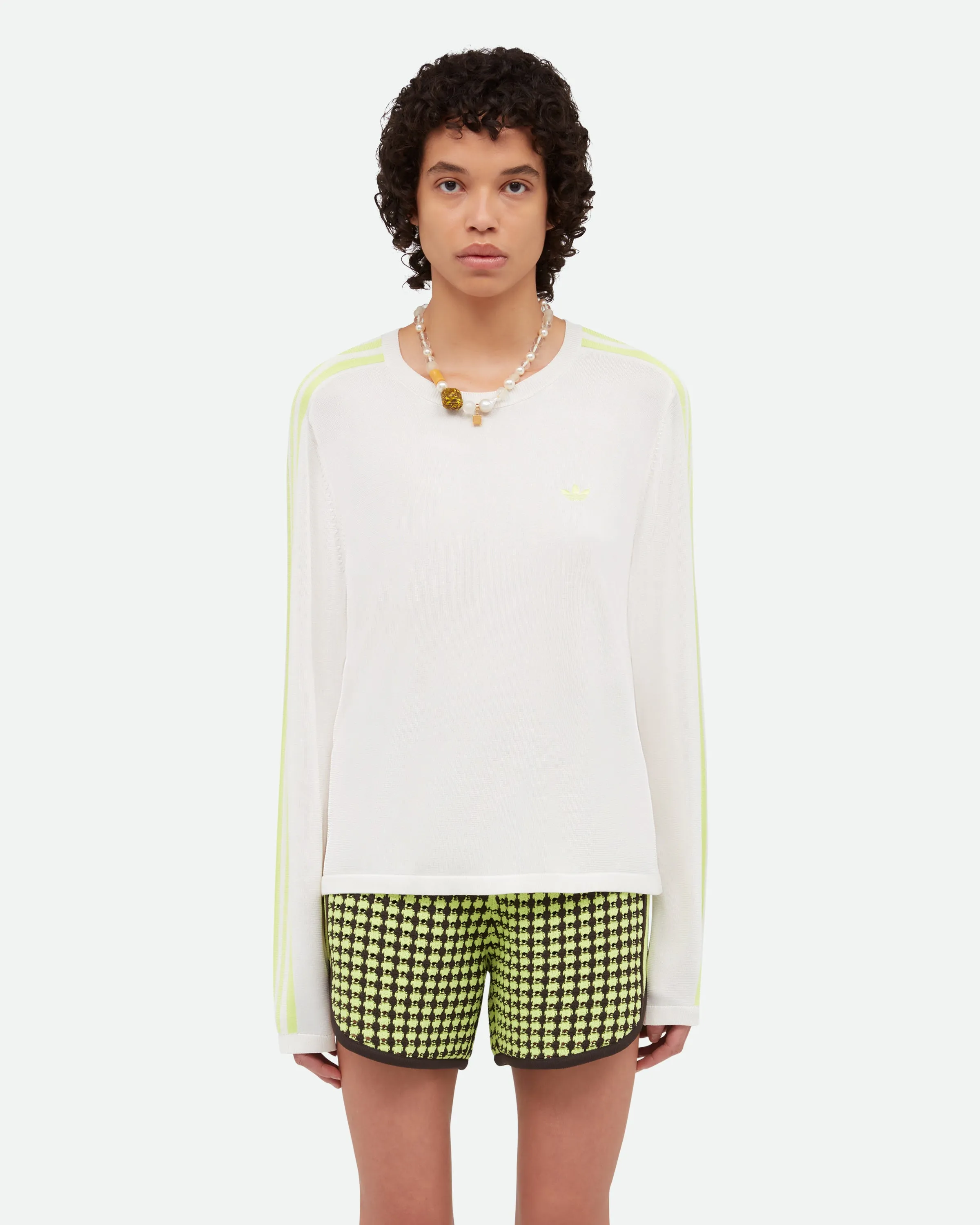 adidas Originals by Wales Bonner Long Sleeve Knit T Shirt sold by Wales Bonner