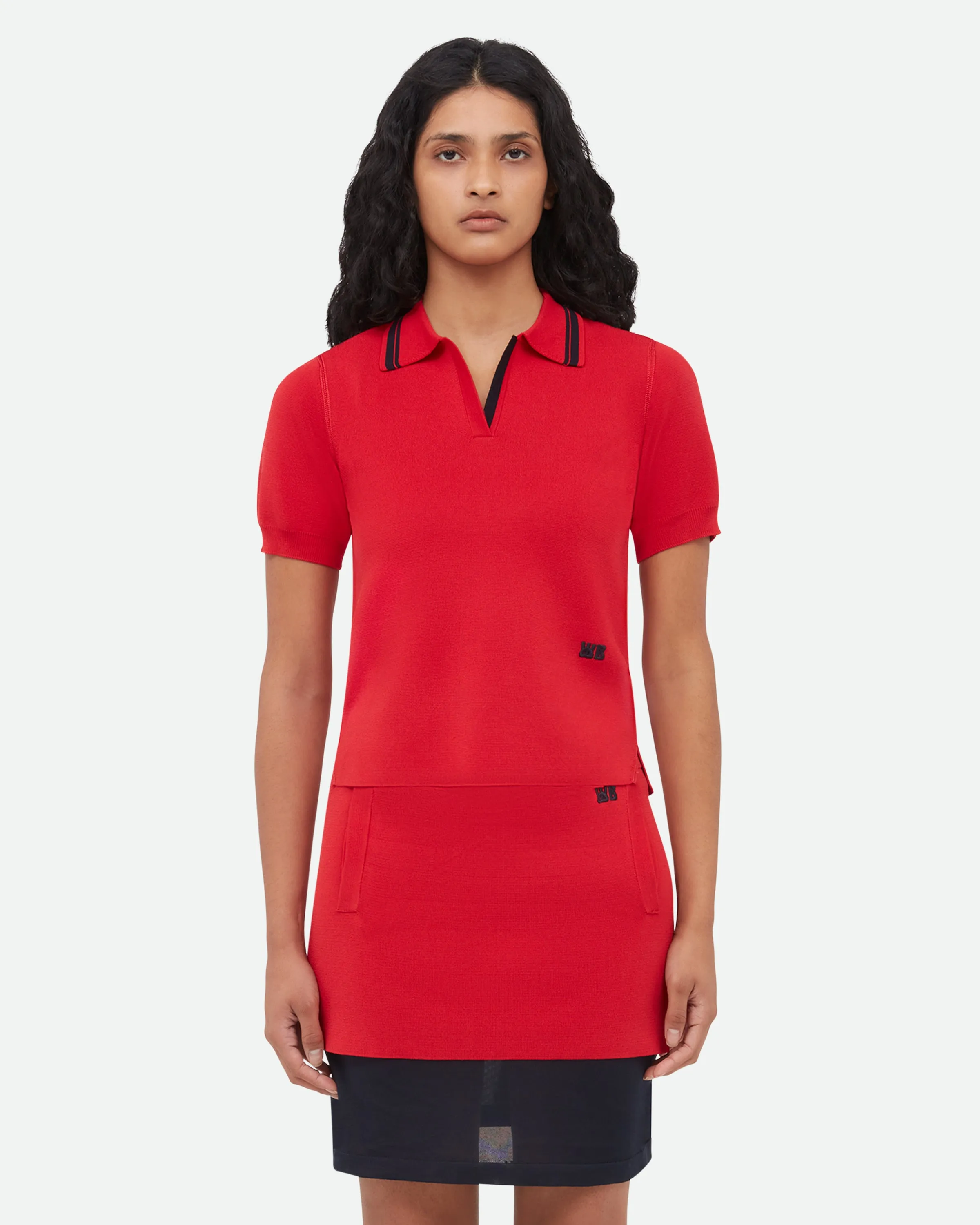 Verse Polo Shirt sold by Wales Bonner