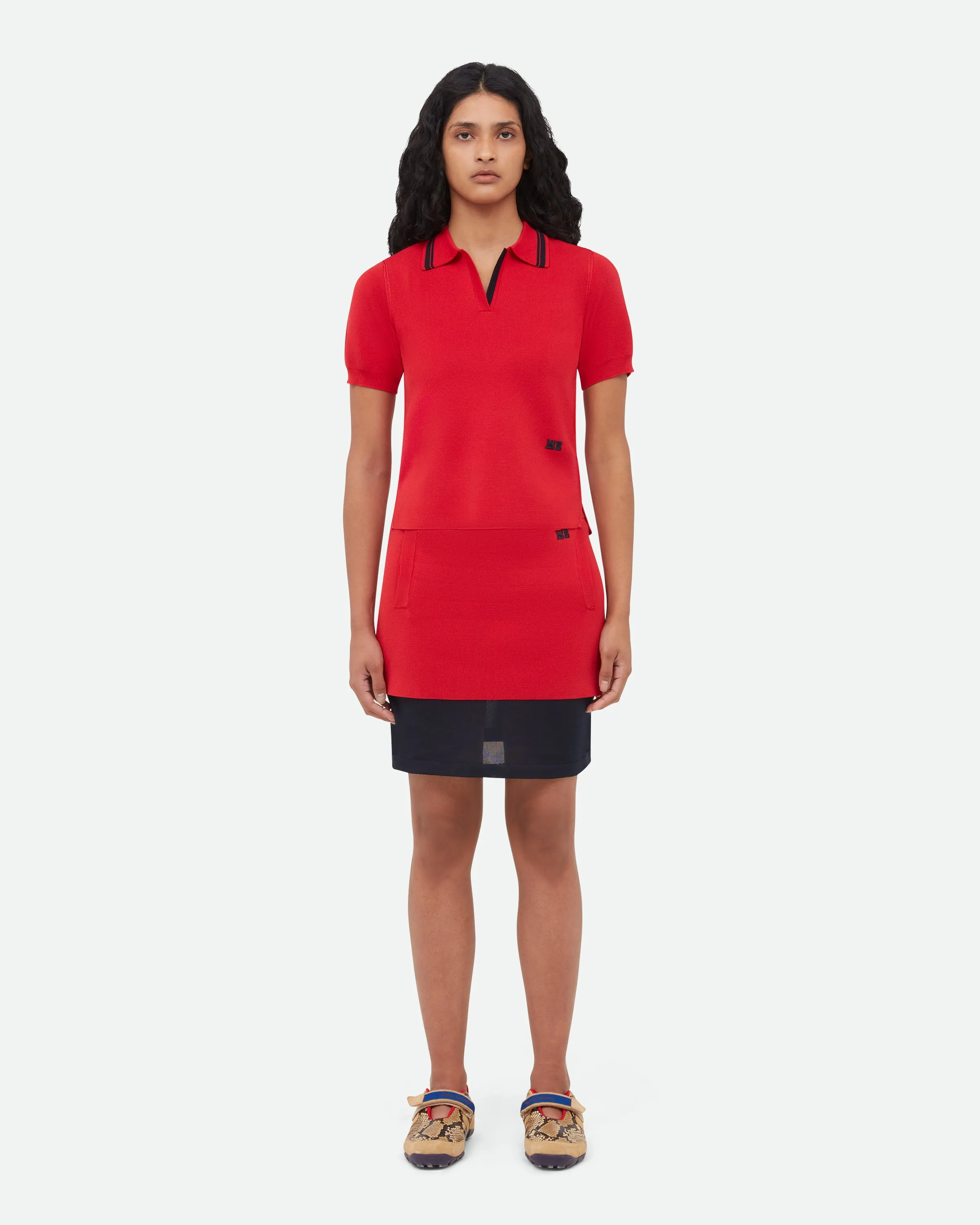 Verse Polo Shirt sold by Wales Bonner product image thumbnail 3