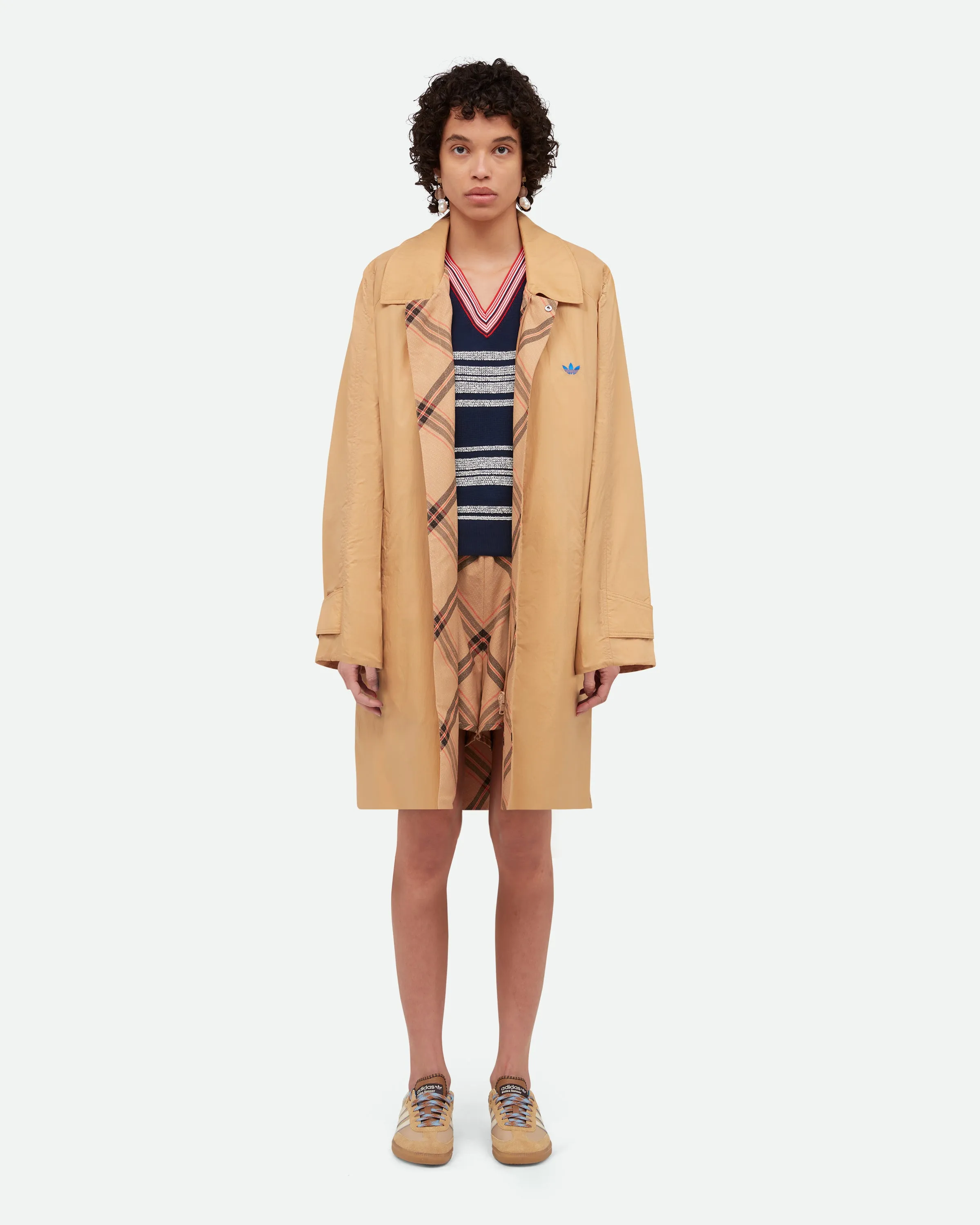 adidas Originals by Wales Bonner Reversible Mac Coat sold by Wales Bonner product image thumbnail 3