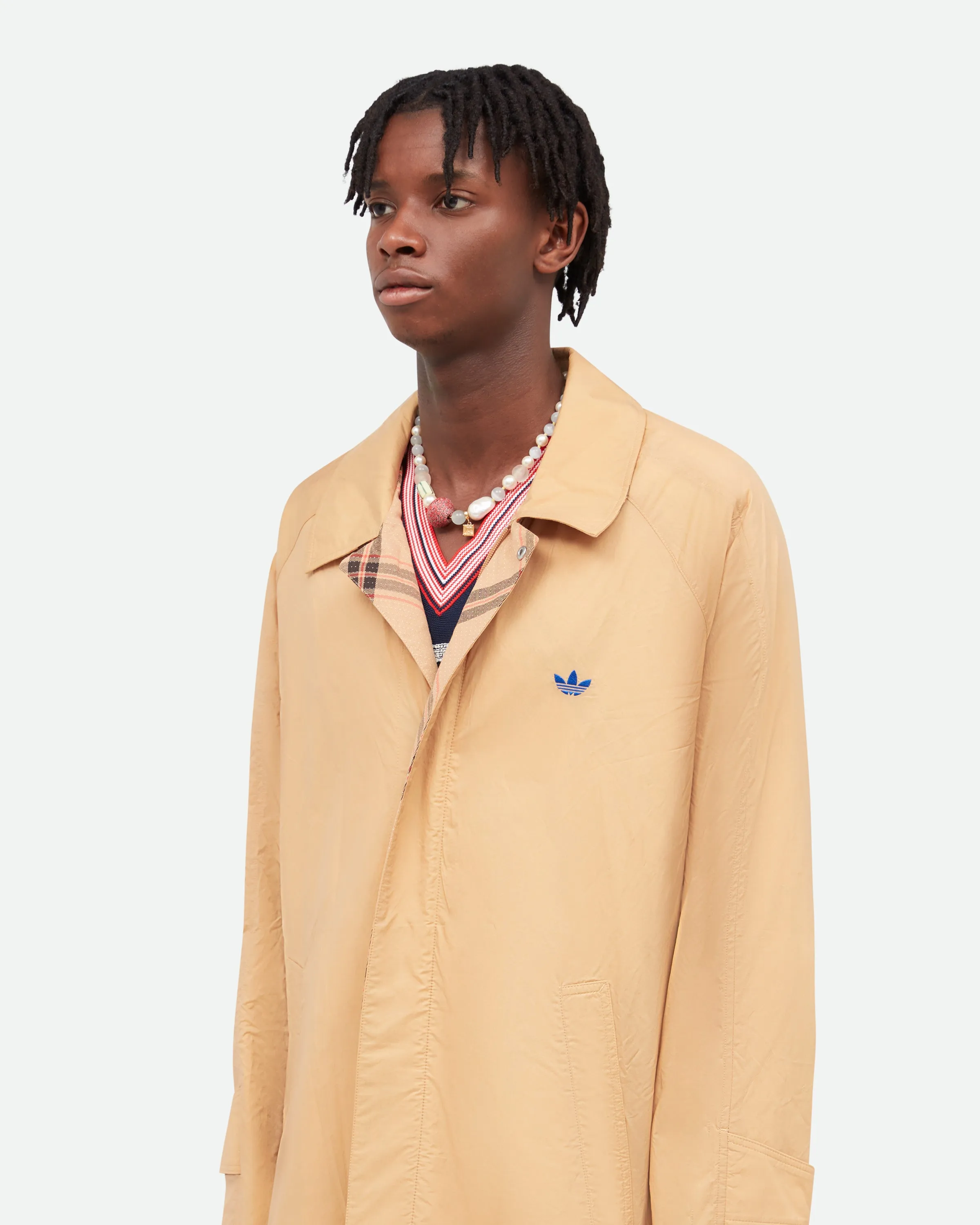 adidas Originals by Wales Bonner Reversible Mac Coat sold by Wales Bonner product image thumbnail 5