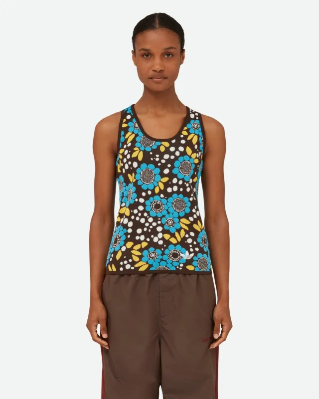 adidas Originals by Wales Bonner Knit Floral Vest made by Wales Bonner