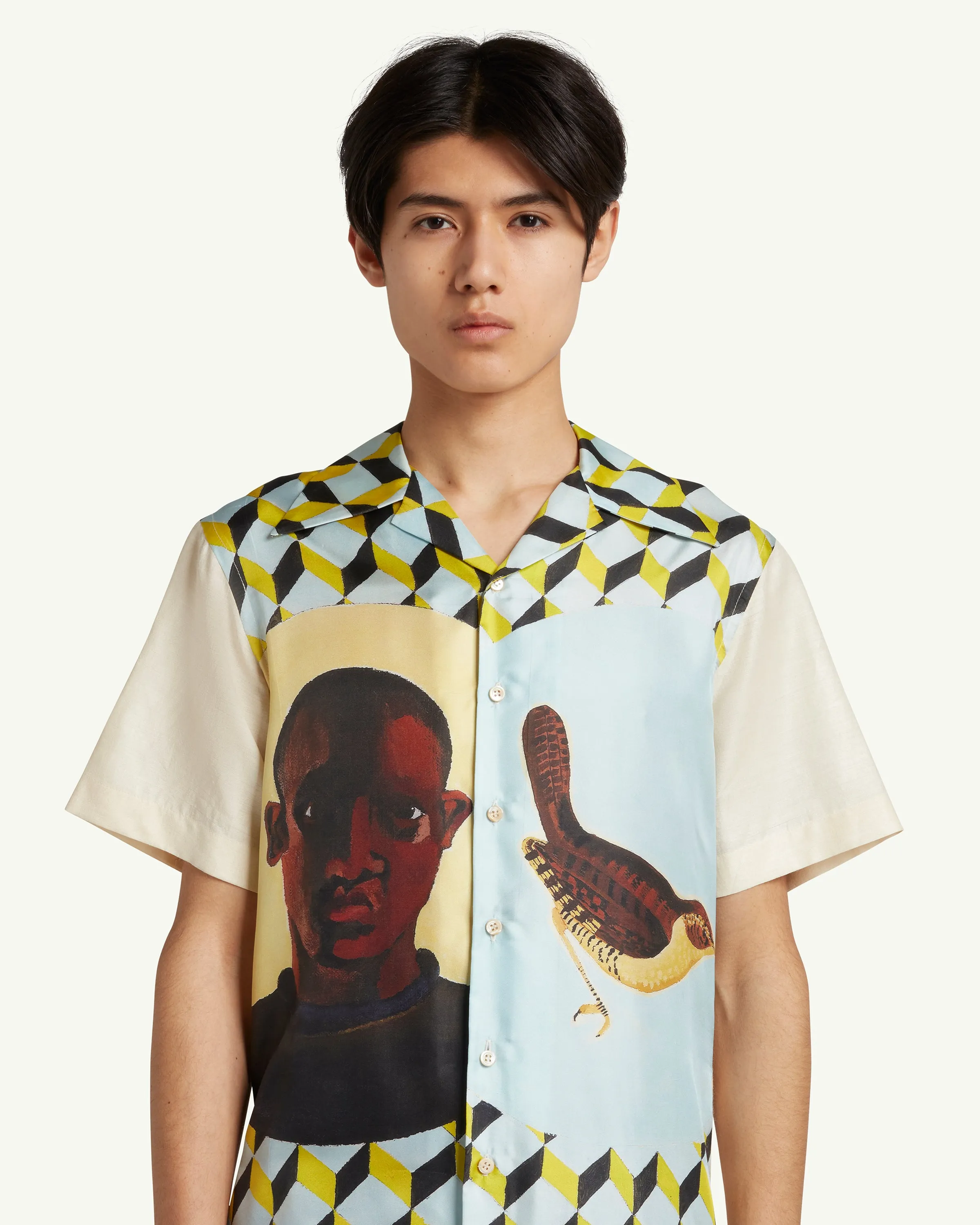 Birdsong Shirt sold by Wales Bonner product image thumbnail 3