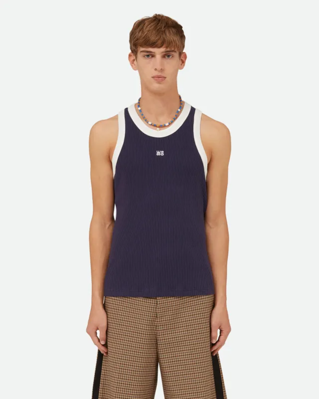 Record Tank Top made by Wales Bonner