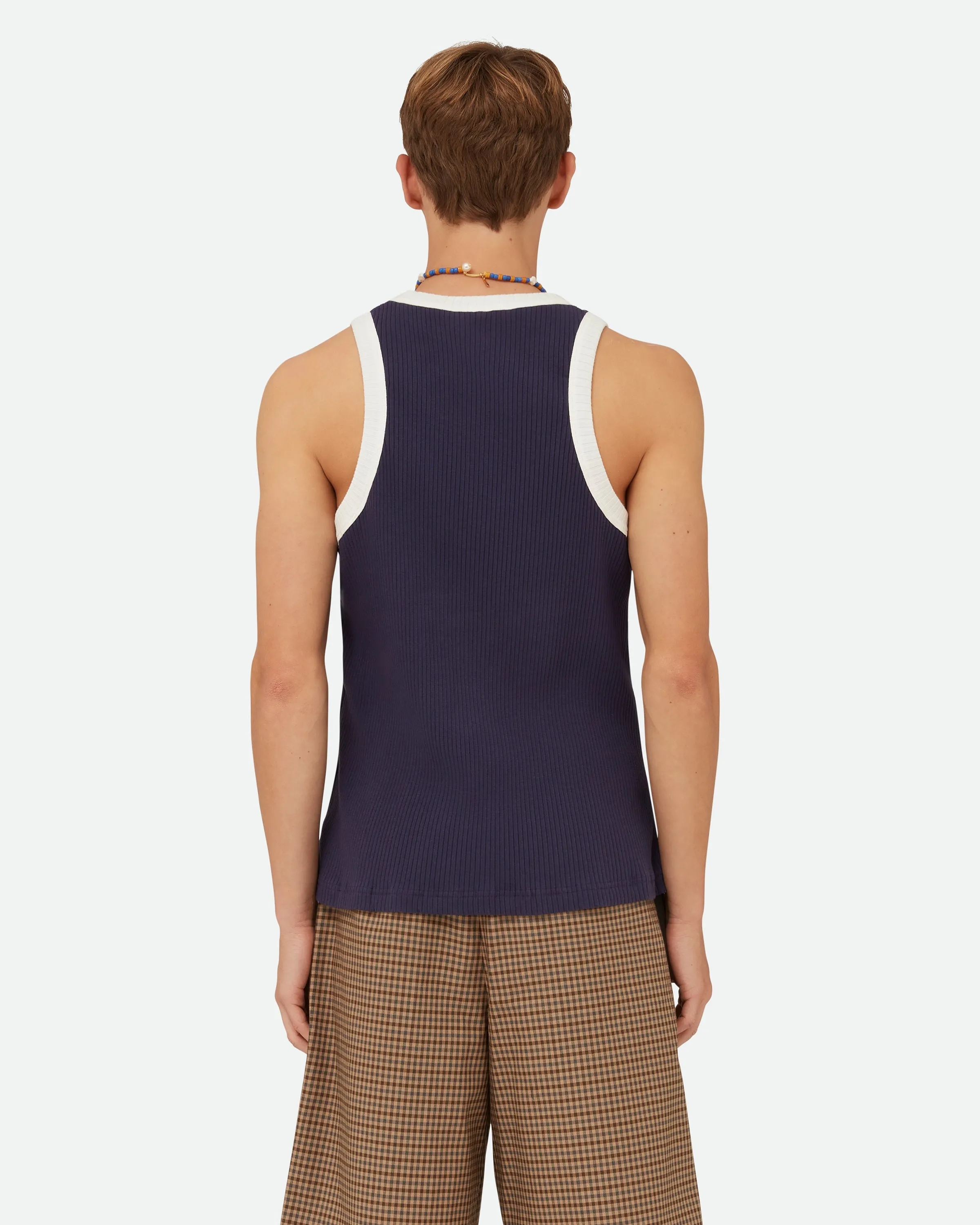 Record Tank Top sold by Wales Bonner product image thumbnail 3
