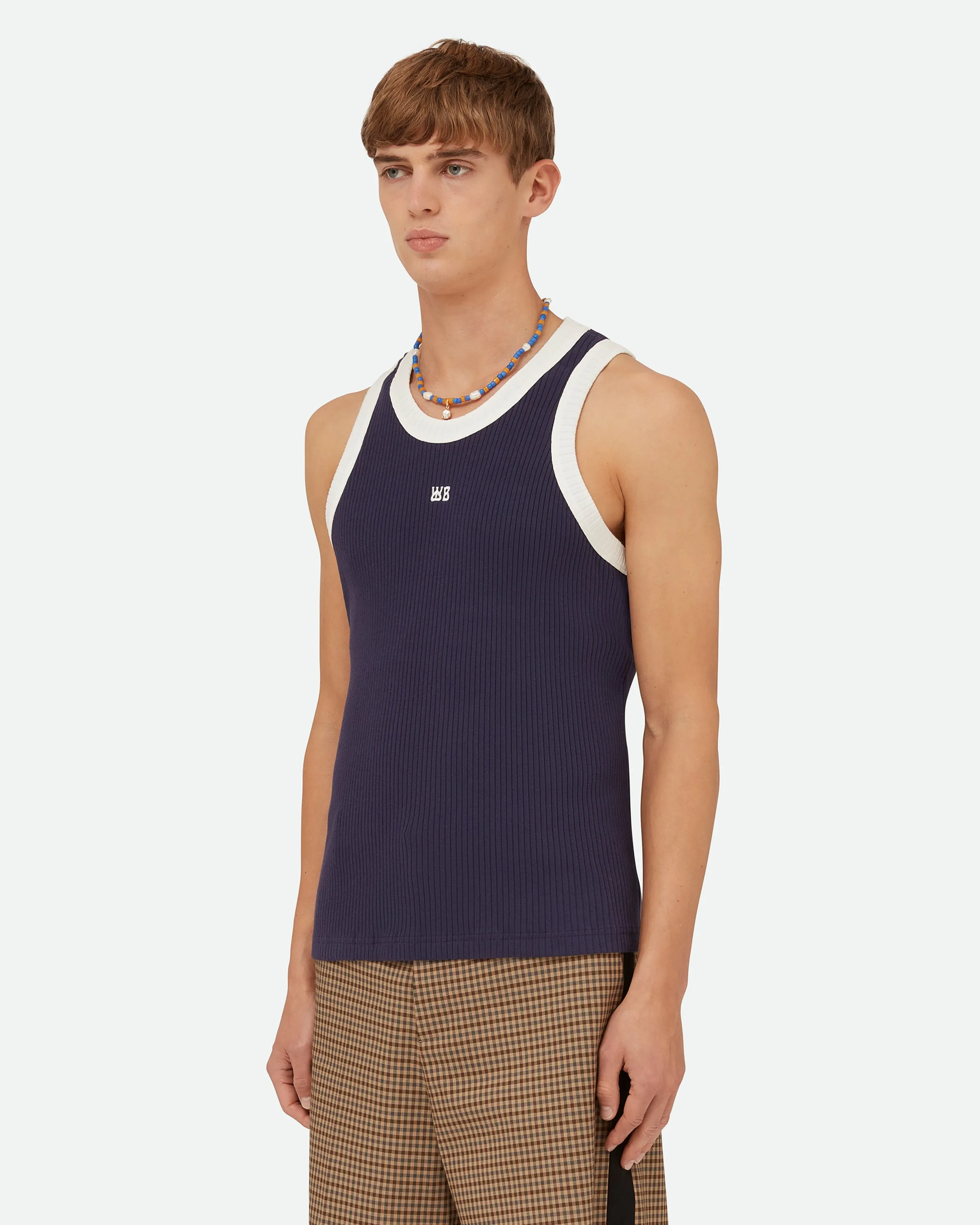 Record Tank Top sold by Wales Bonner product image thumbnail 2