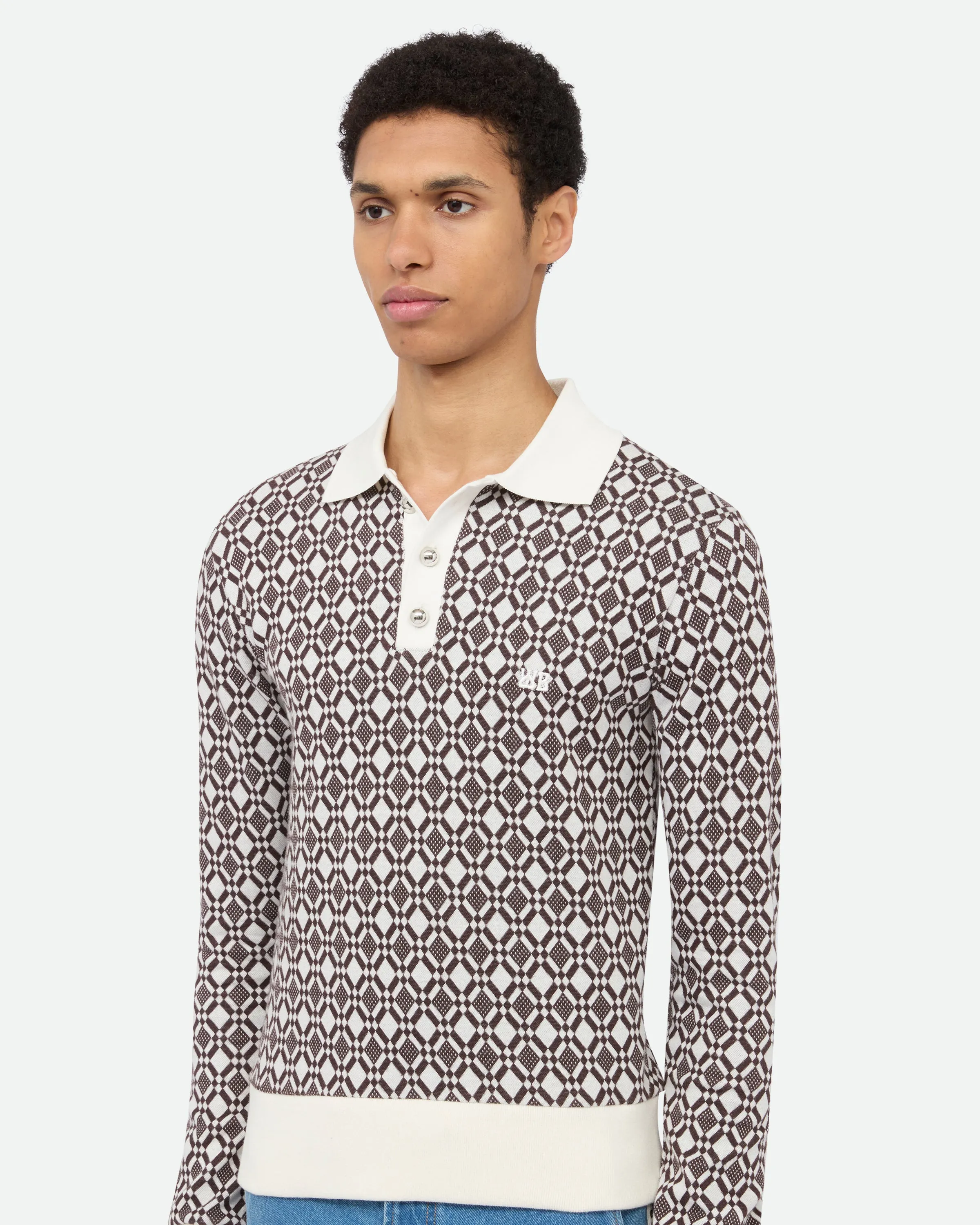 Selassie Polo Top sold by Wales Bonner product image thumbnail 3