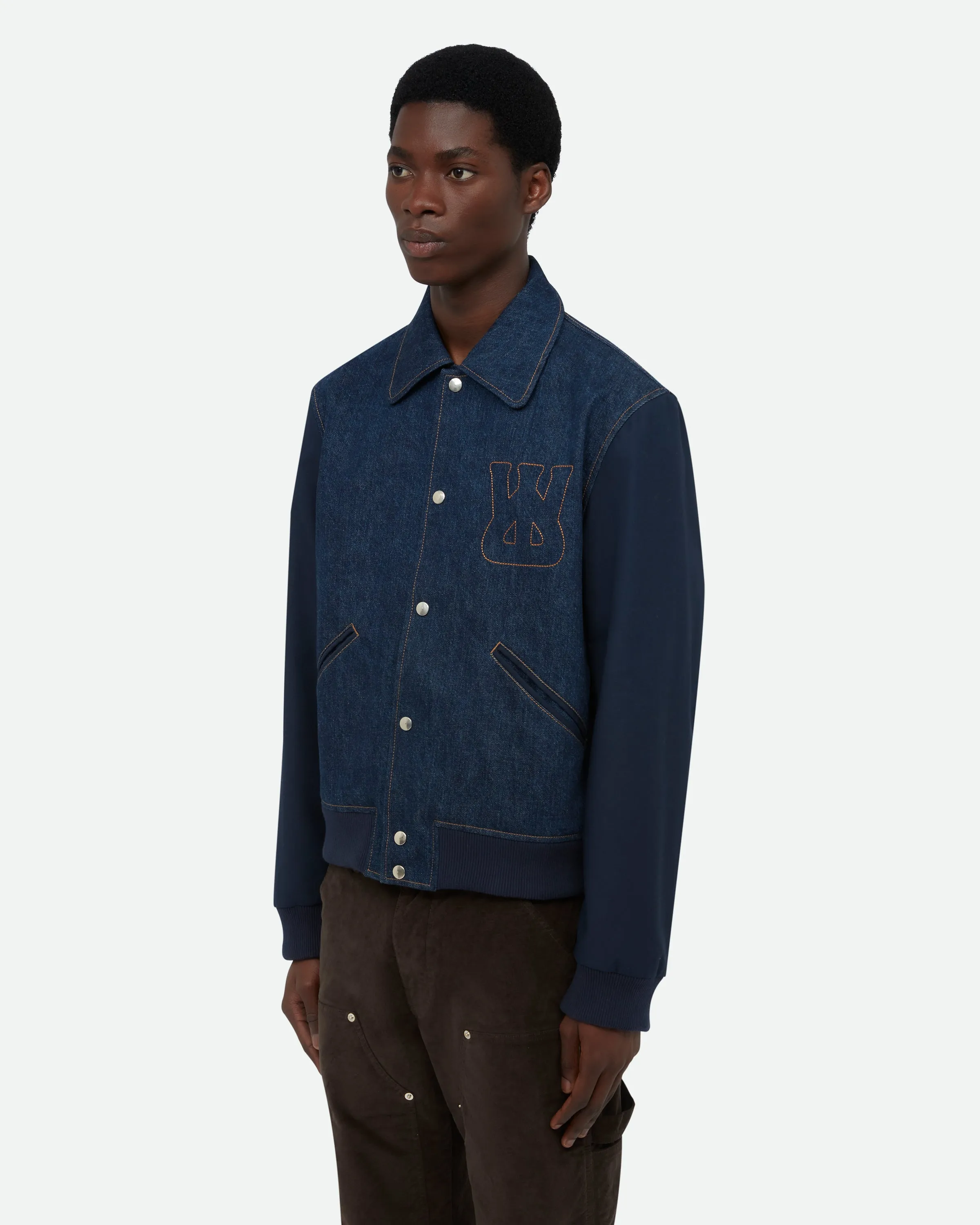Echo Denim Varsity sold by Wales Bonner product image thumbnail 2