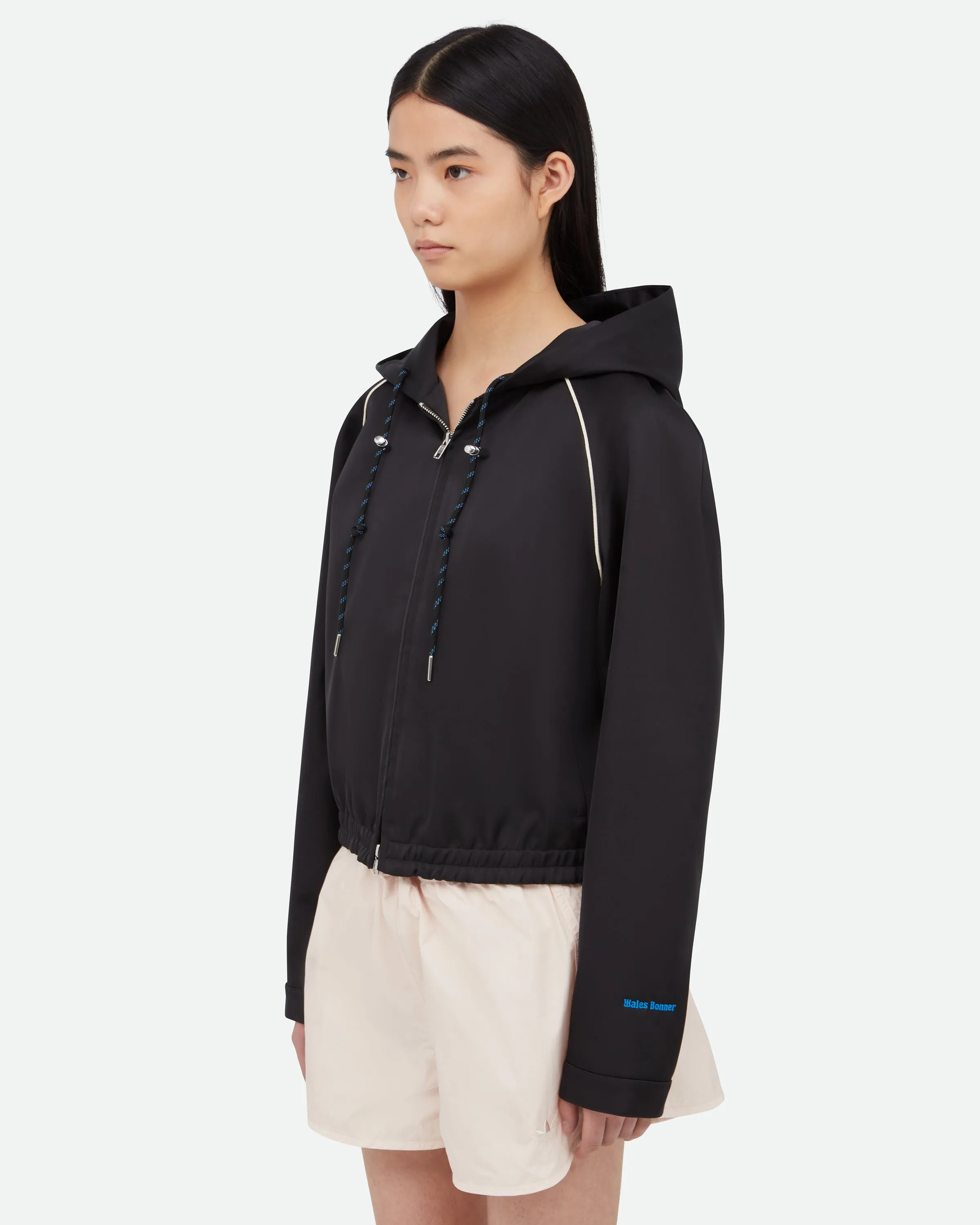 adidas Originals by Wales Bonner Satin Hoodie sold by Wales Bonner product image thumbnail 3