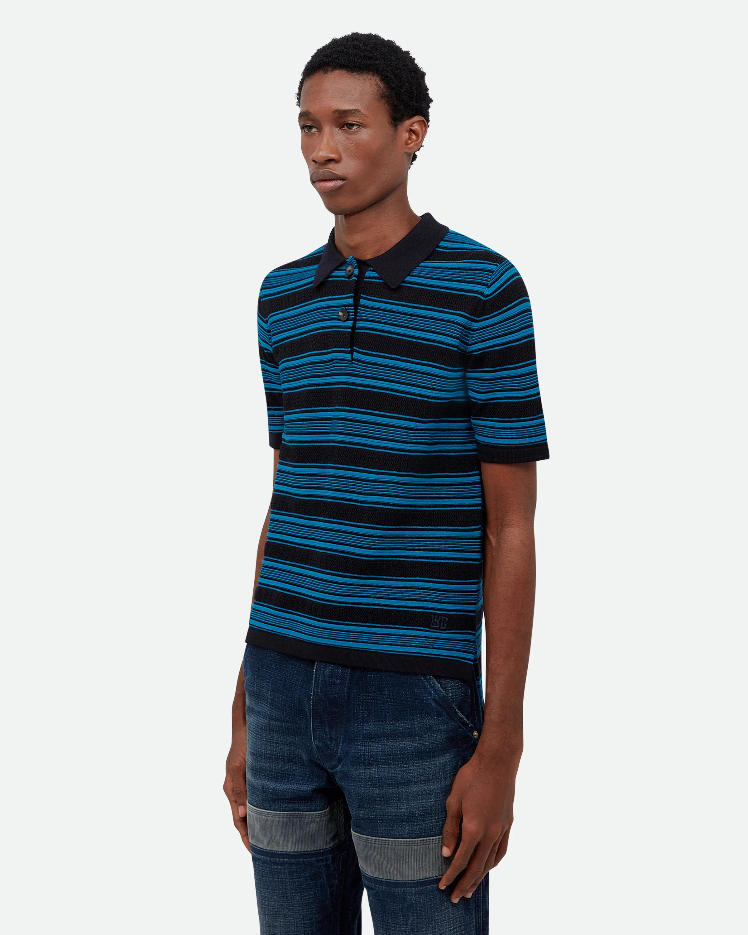 Dawn Knit Polo sold by Wales Bonner product image thumbnail 2