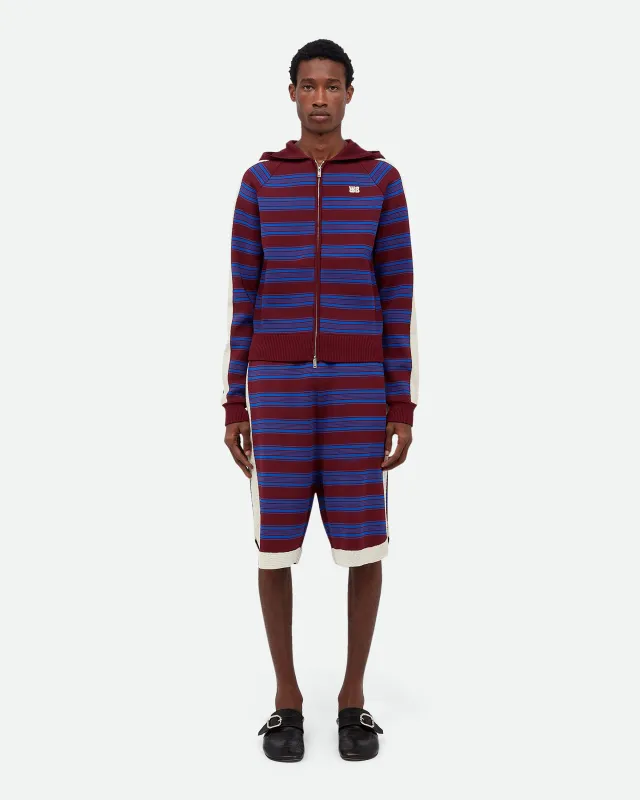 Music Knit Hoodie made by Wales Bonner