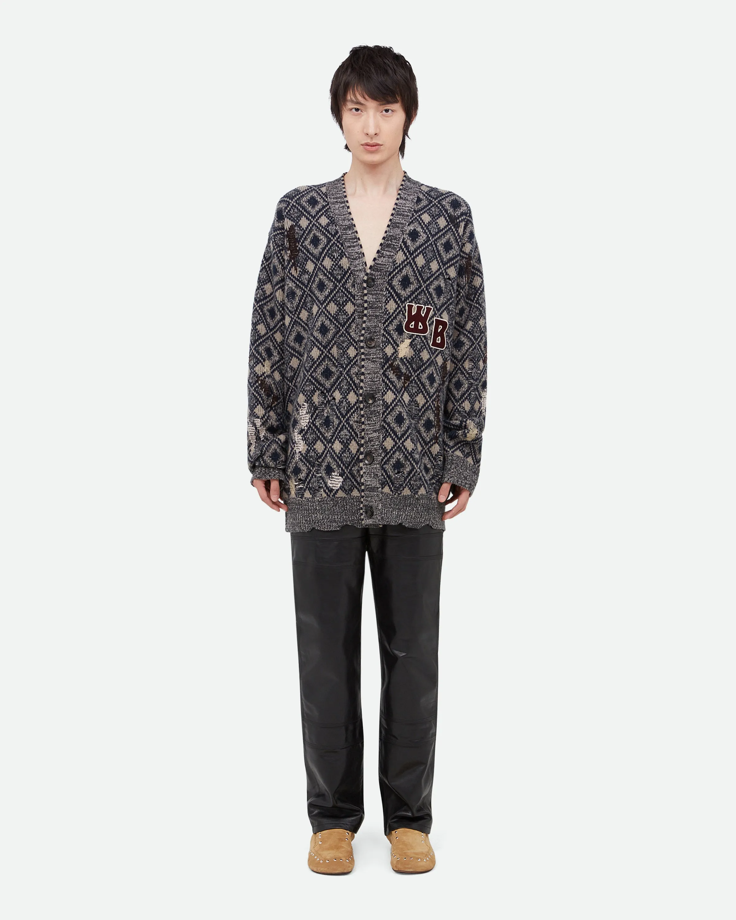 Sibling Cardigan sold by Wales Bonner