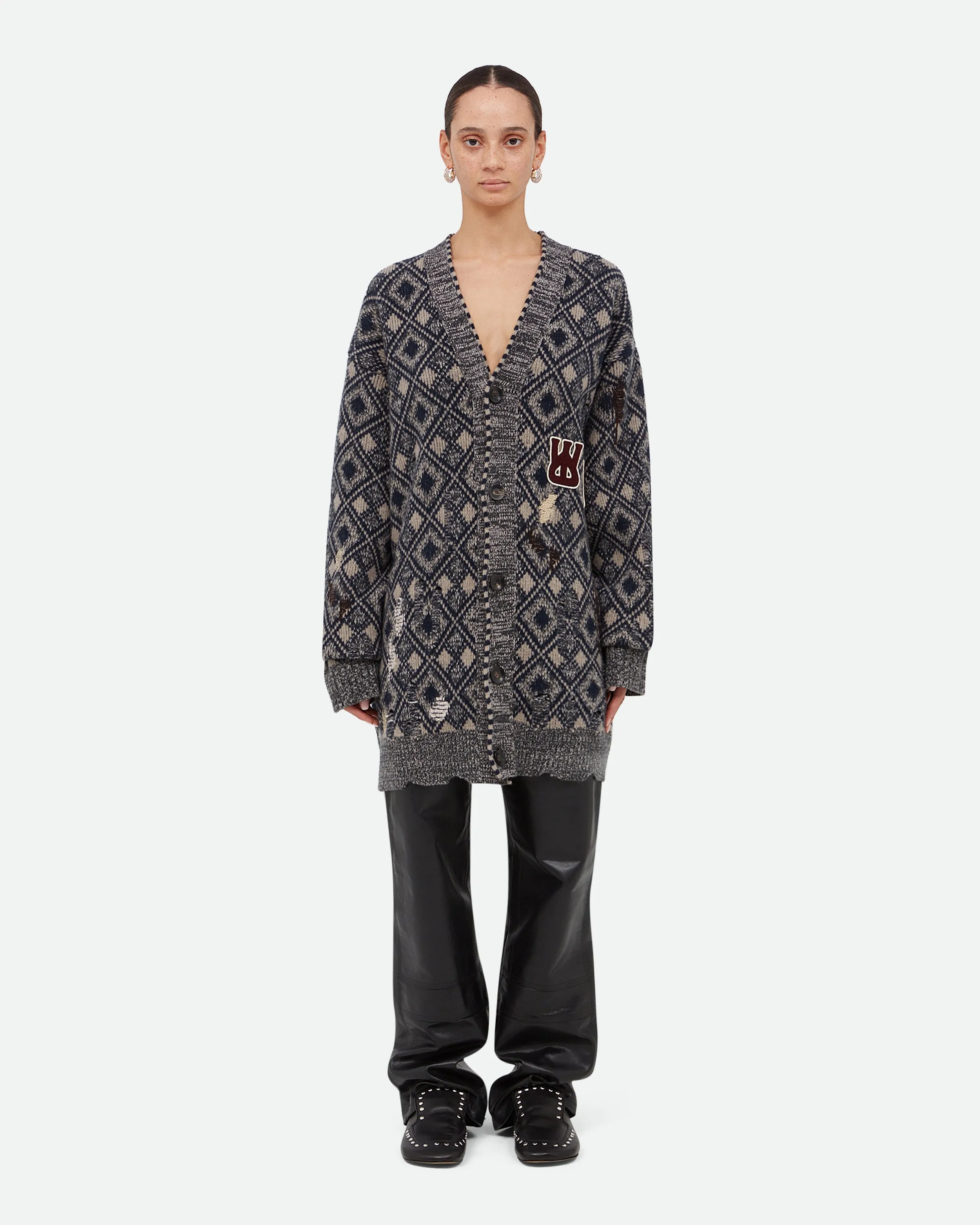 Sibling Cardigan sold by Wales Bonner product image thumbnail 2