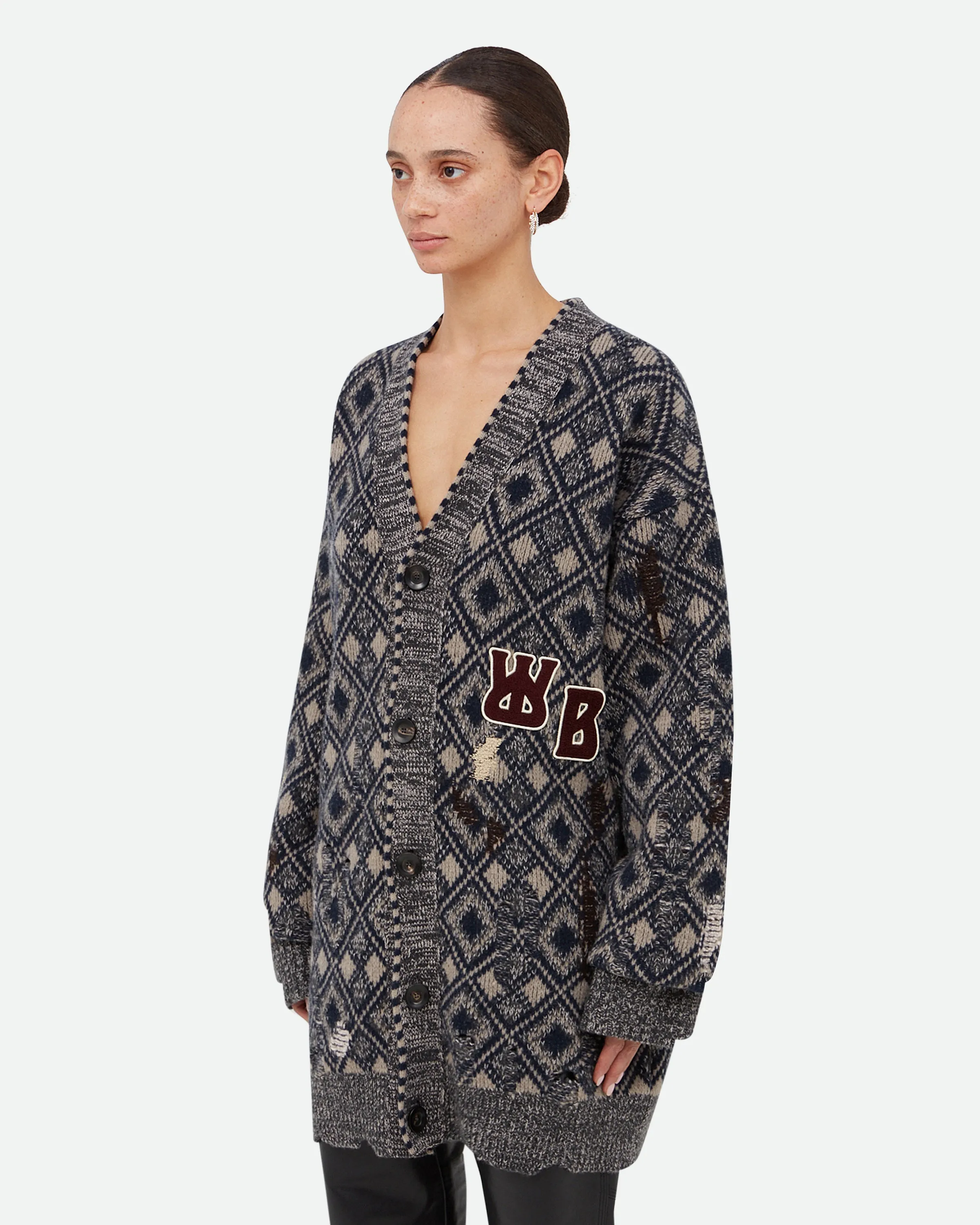 Sibling Cardigan sold by Wales Bonner product image thumbnail 4