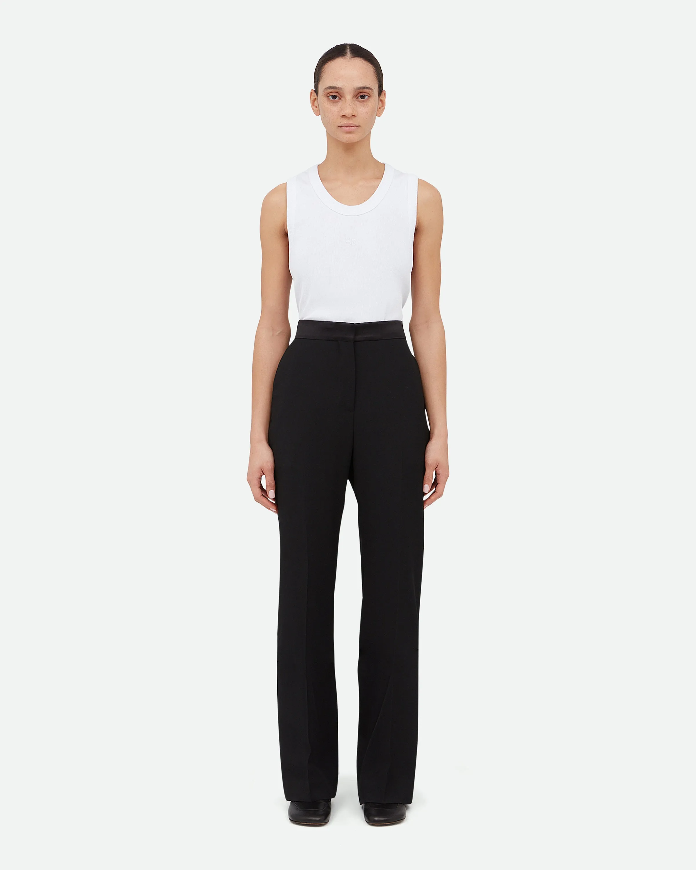 Harmony Tailored Trousers sold by Wales Bonner