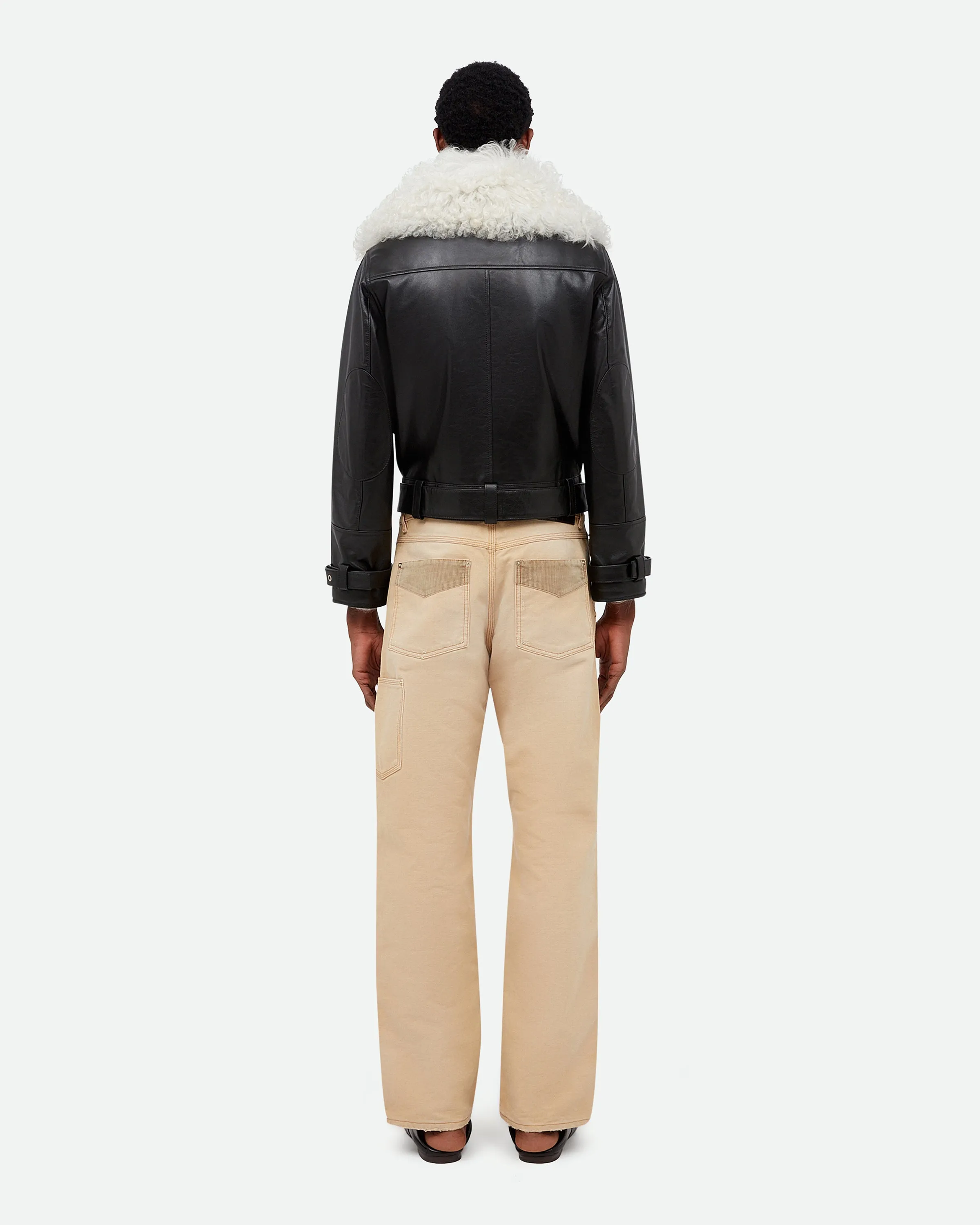 Bridge Leather Jacket sold by Wales Bonner product image thumbnail 2