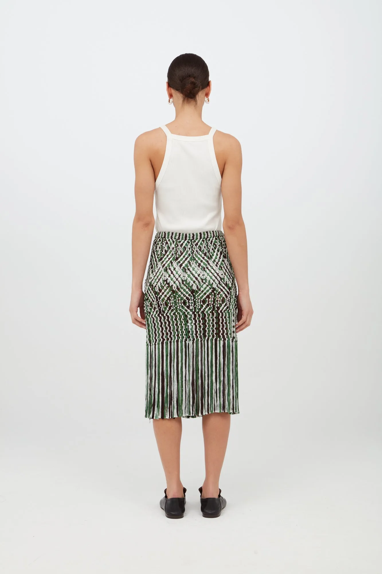 Java Macrame Skirt sold by Wales Bonner product image thumbnail 4