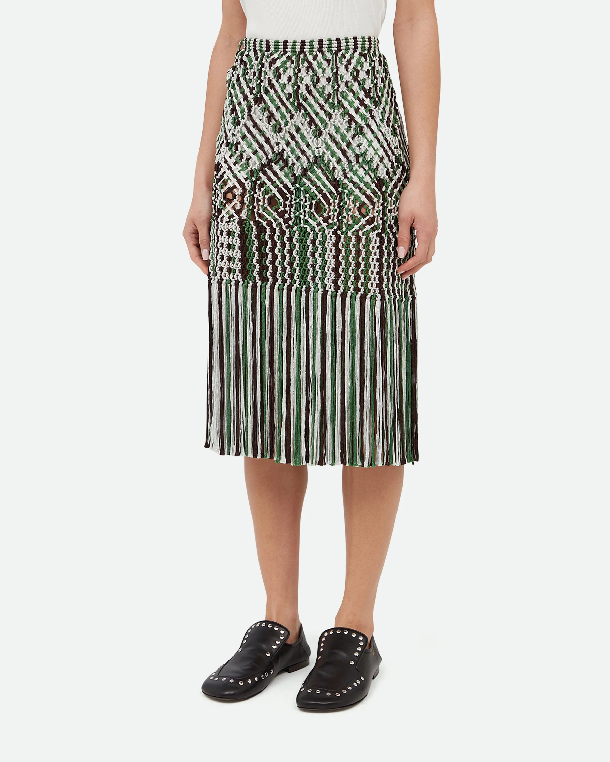 Java Macrame Skirt sold by Wales Bonner product image thumbnail 2