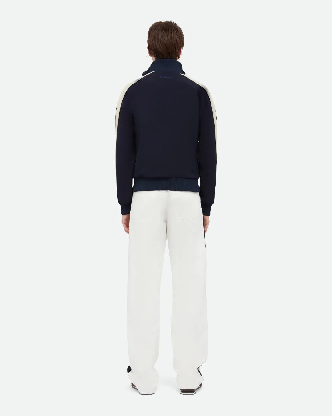 Path Leather Jacket sold by Wales Bonner product image thumbnail 3