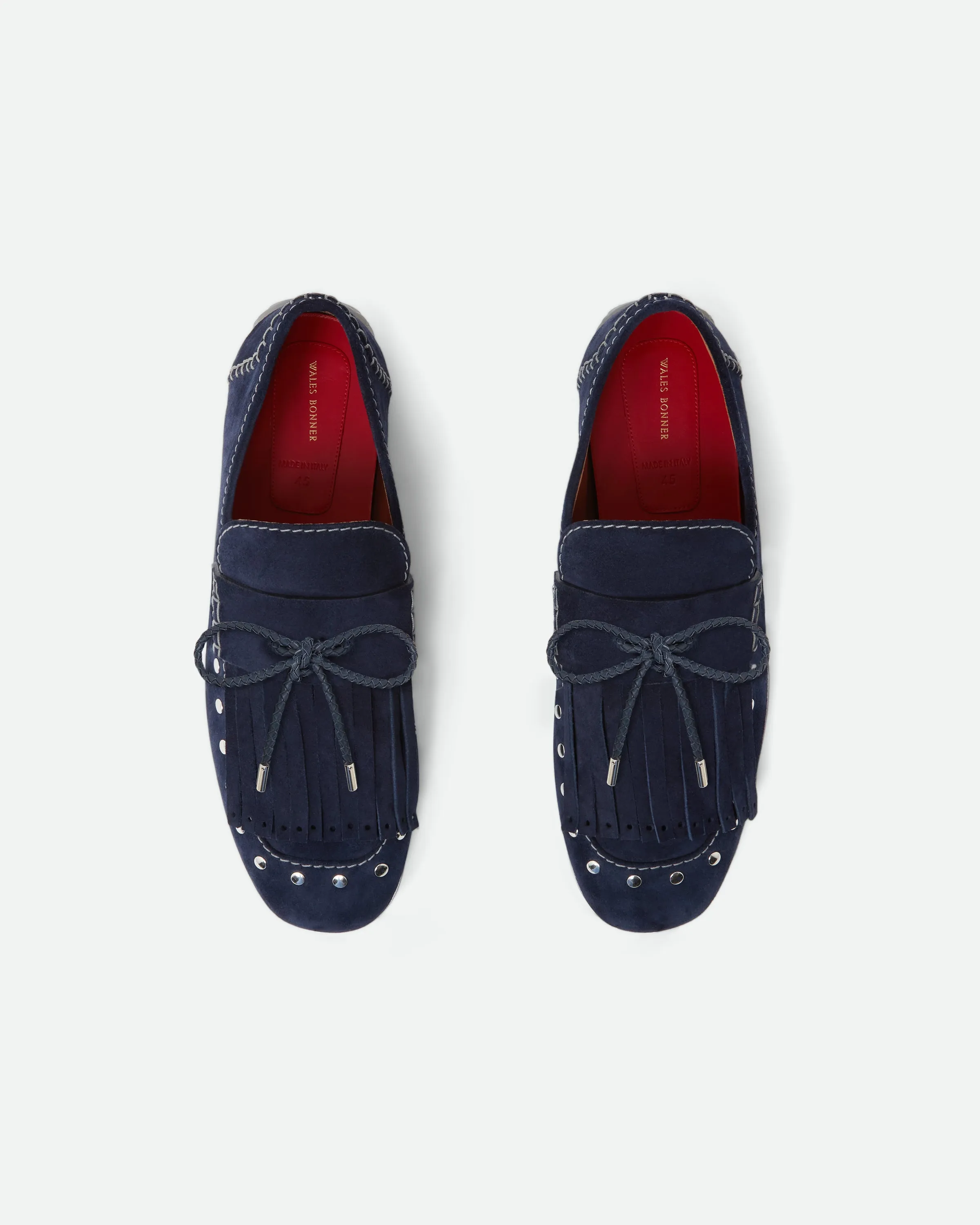 Montego Tasseled Loafer Navy sold by Wales Bonner product image thumbnail 2