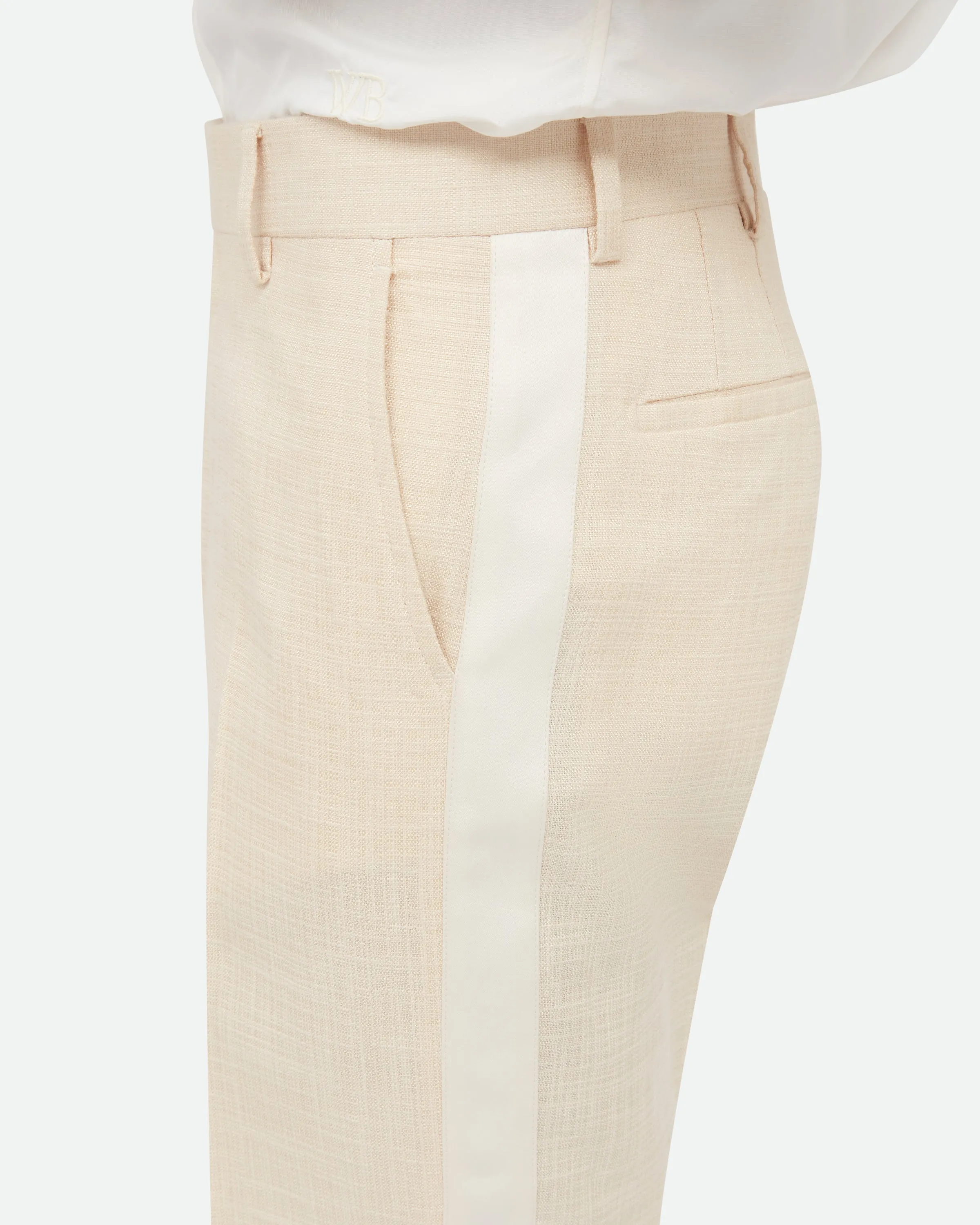 Ivory Alto Trouser sold by Wales Bonner product image thumbnail 3