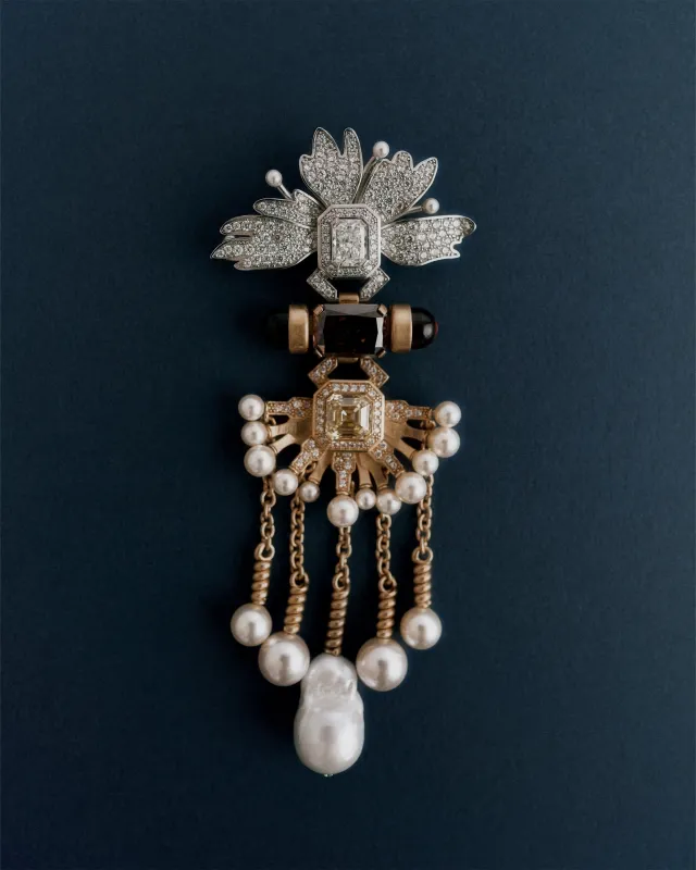 Baobab Brooch made by Wales Bonner