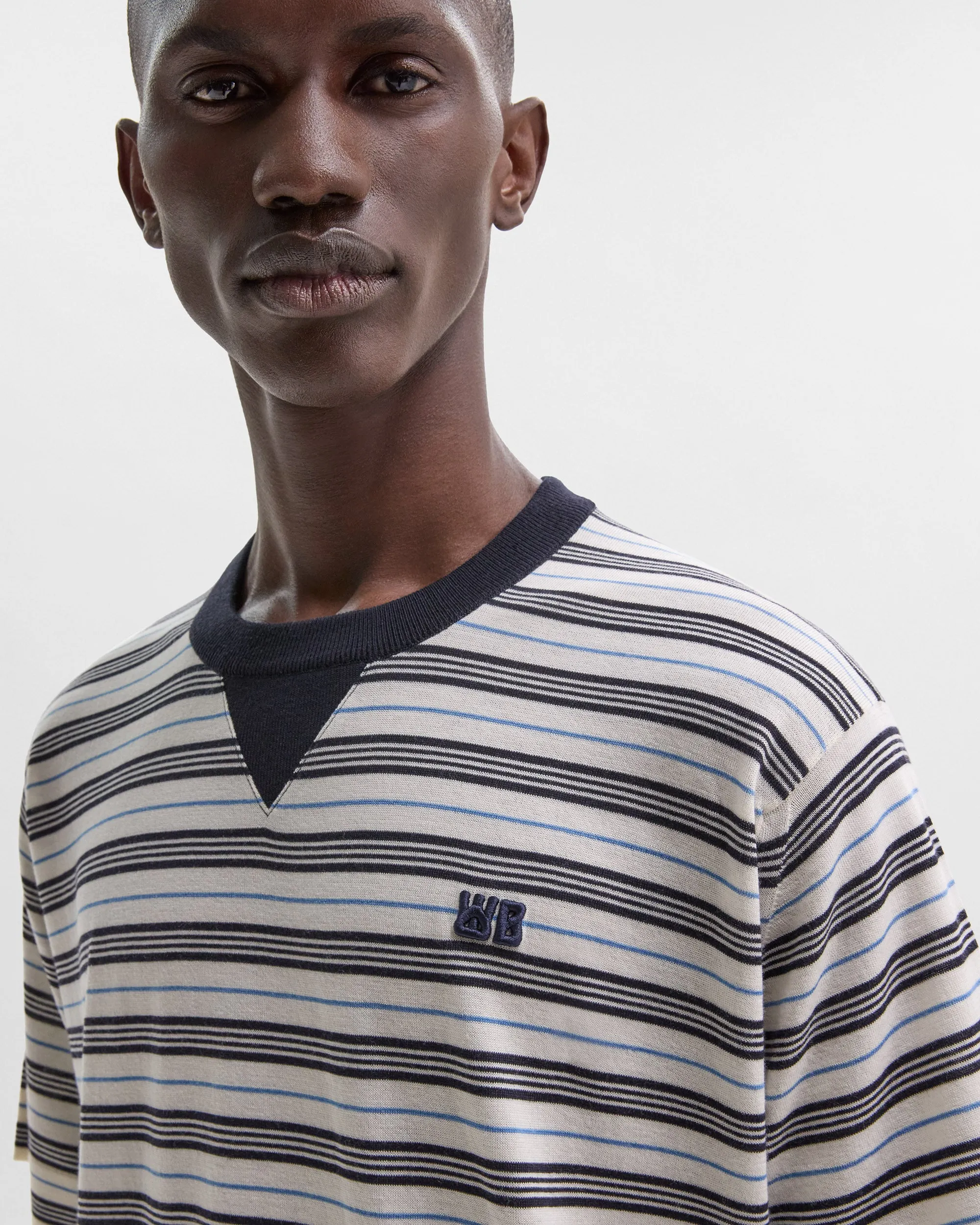 Song Tee - produced in partnership with John Smedley sold by Wales Bonner product image thumbnail 2