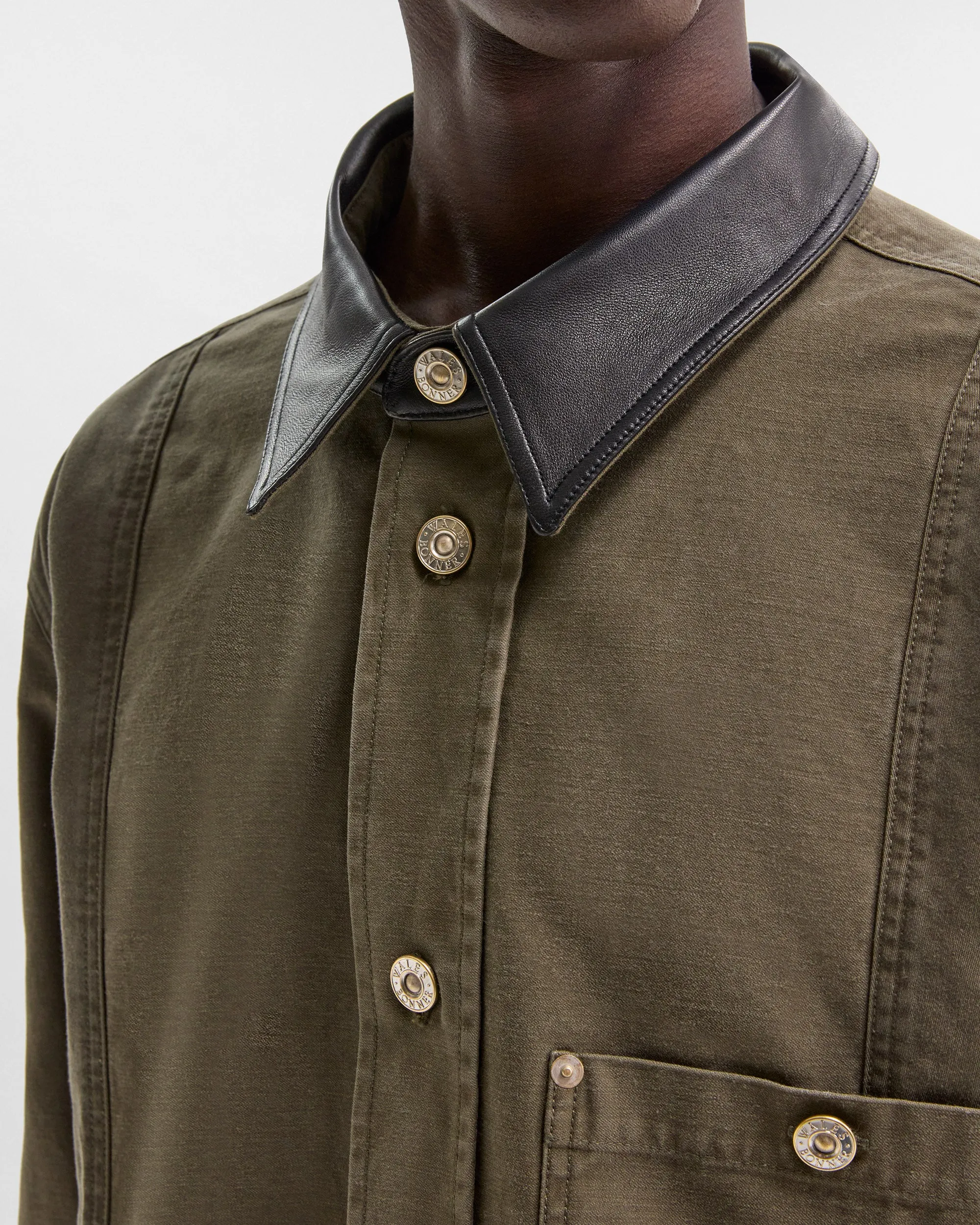 Brixton Shirt Jacket sold by Wales Bonner product image thumbnail 2