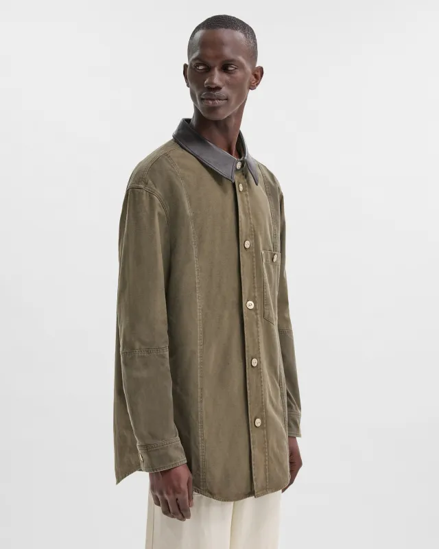 Brixton Shirt Jacket made by Wales Bonner