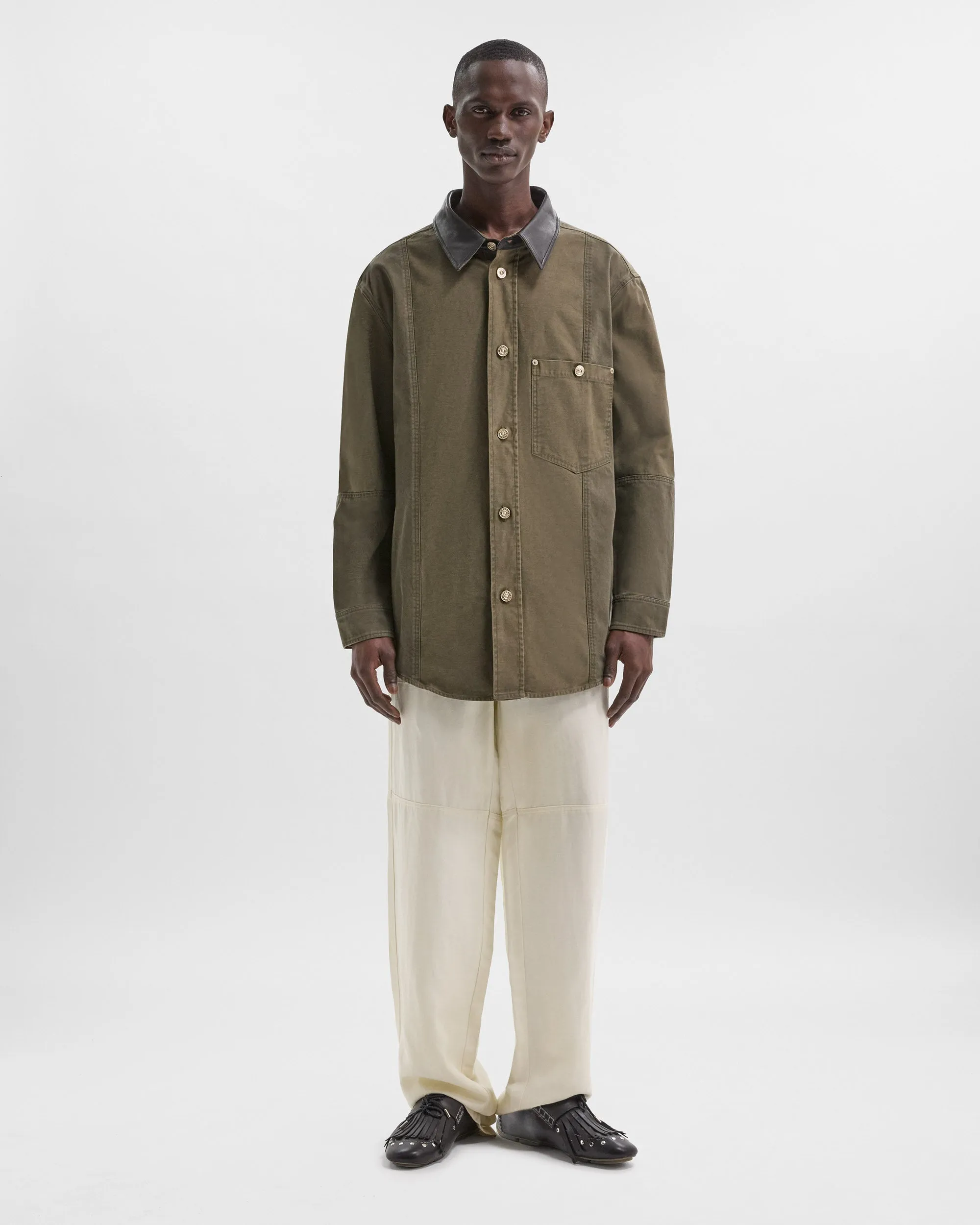 Brixton Shirt Jacket sold by Wales Bonner product image thumbnail 3