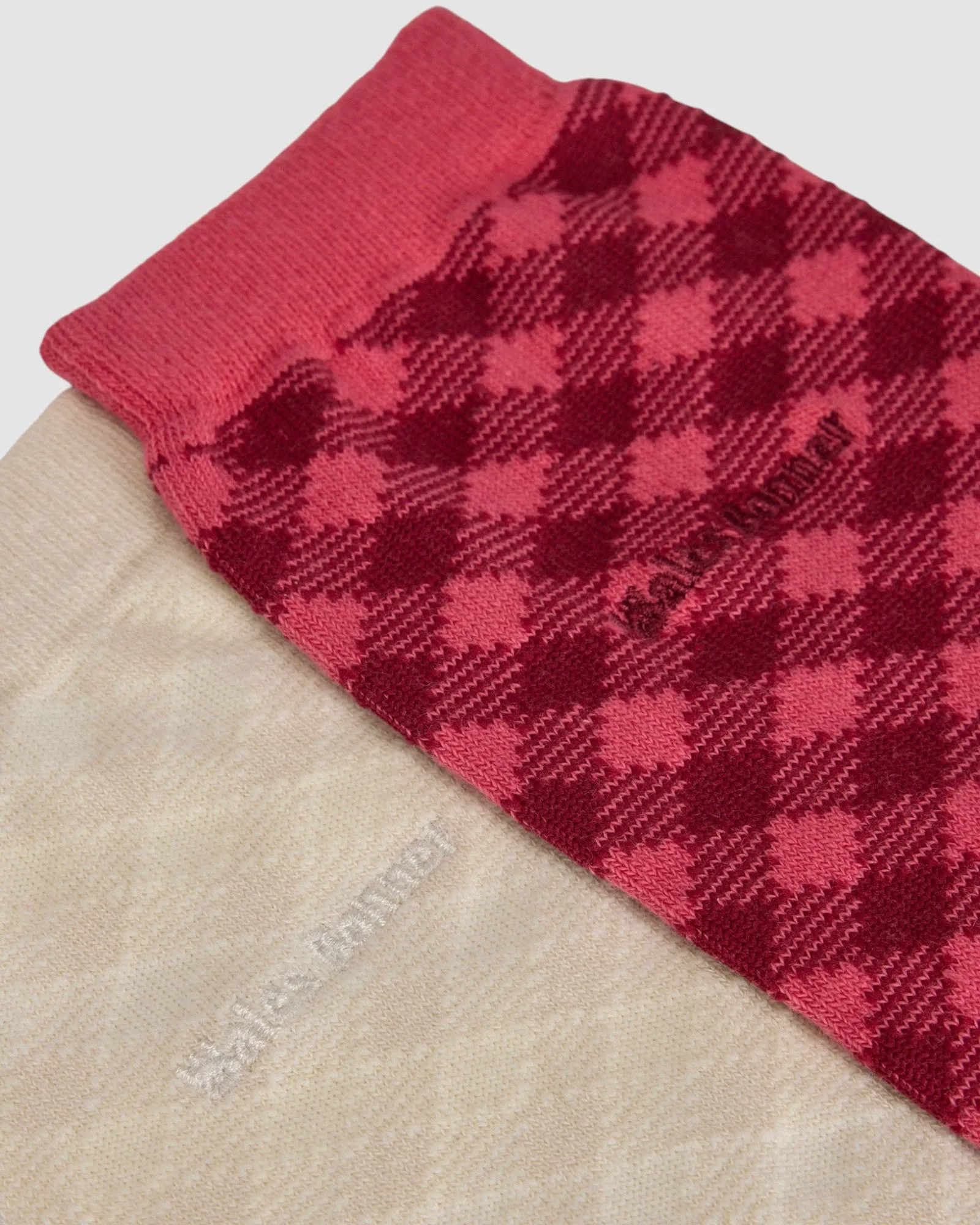 adidas Originals by Wales Bonner Check Sock sold by Wales Bonner product image thumbnail 2