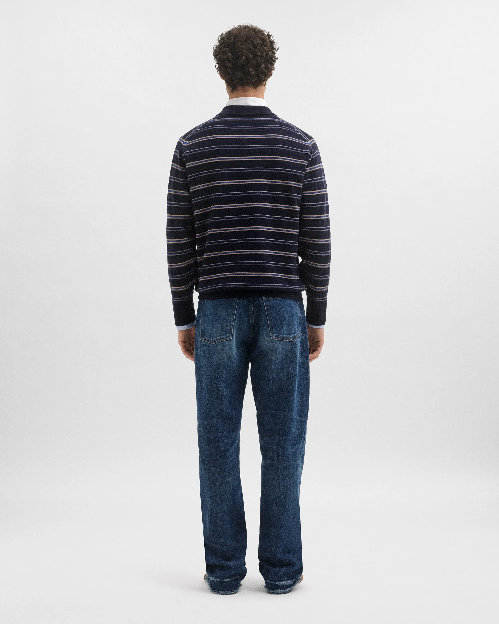 Beam Polo - produced in partnership with John Smedley sold by Wales Bonner product image thumbnail 4