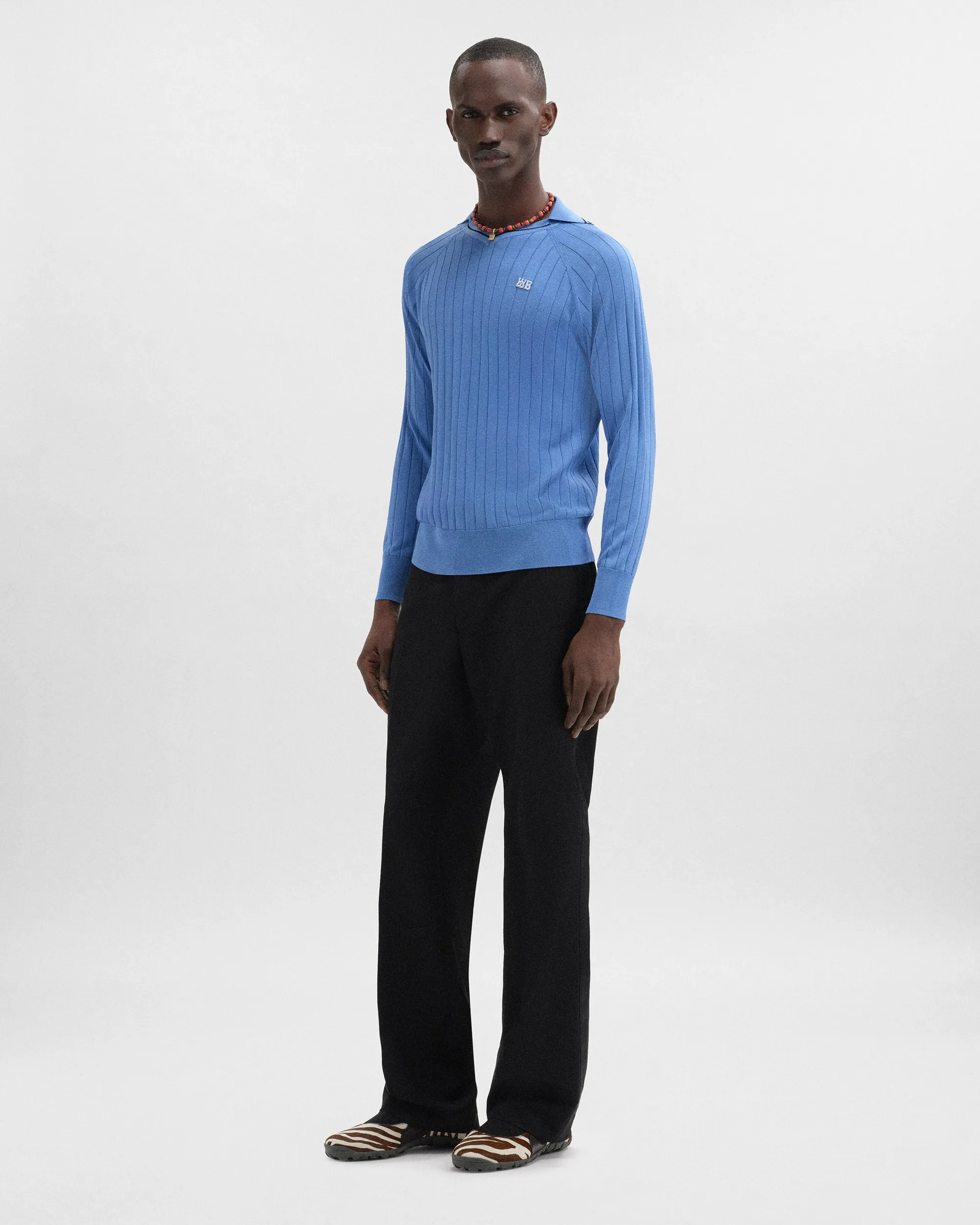 Roots Polo Shirt sold by Wales Bonner product image thumbnail 5