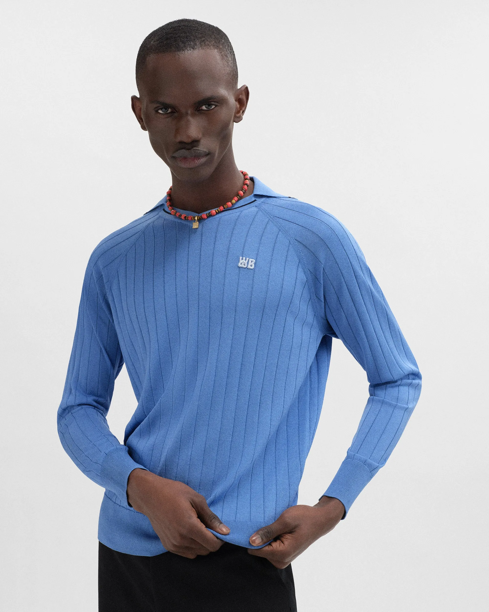 Roots Polo Shirt sold by Wales Bonner product image thumbnail 2