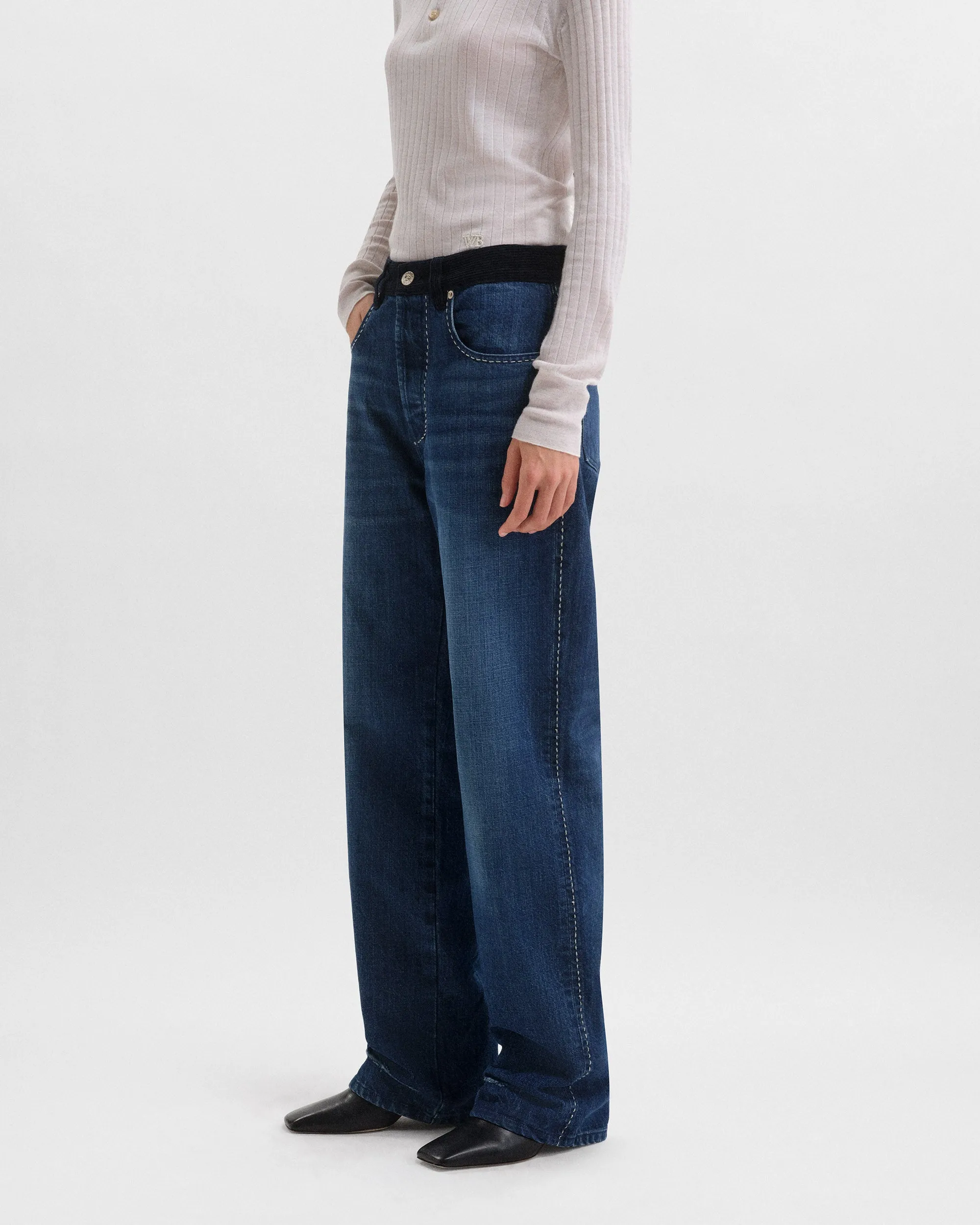 Womens Studio Jean sold by Wales Bonner product image thumbnail 2