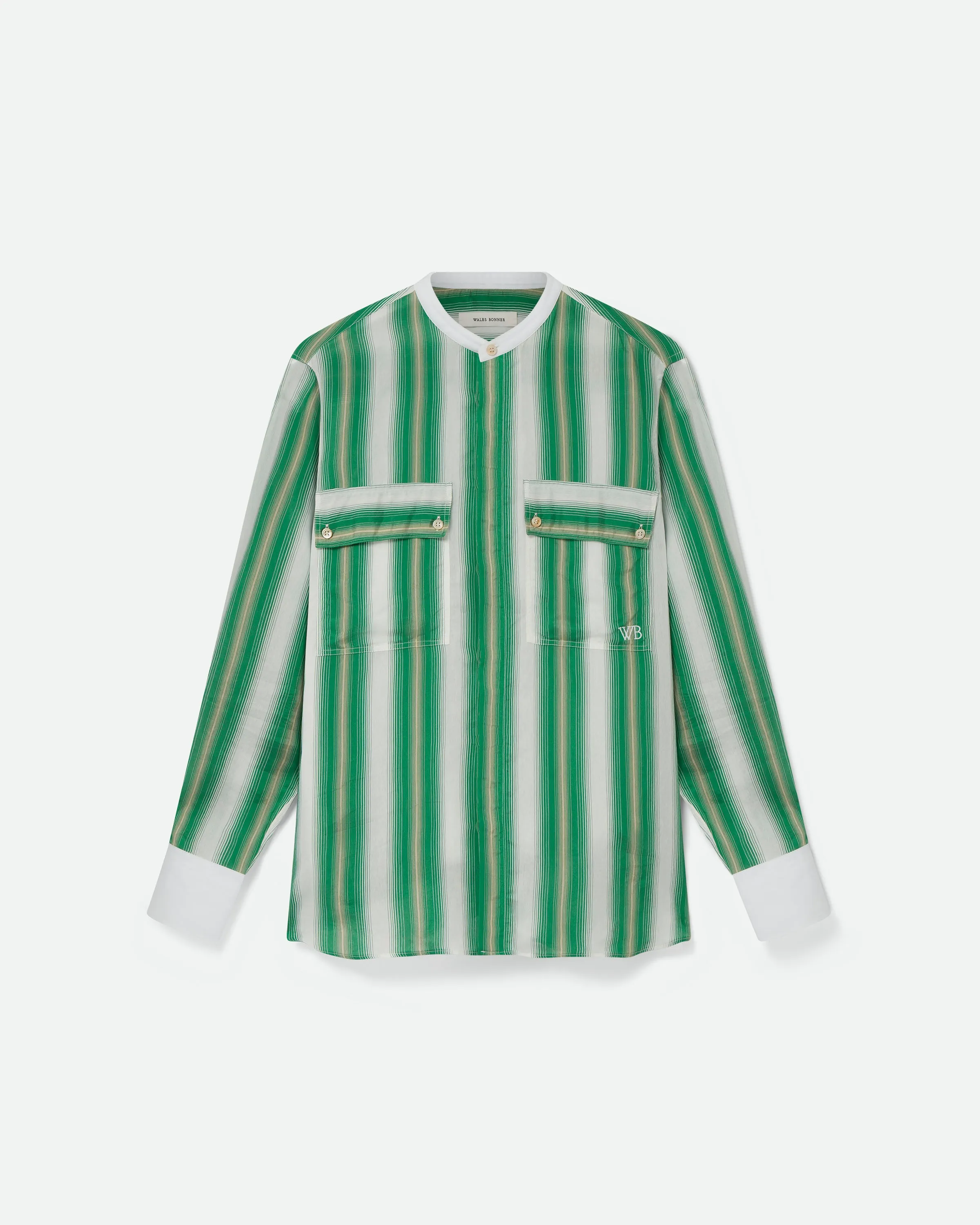 Cadence Silk Shirt sold by Wales Bonner product image thumbnail 4