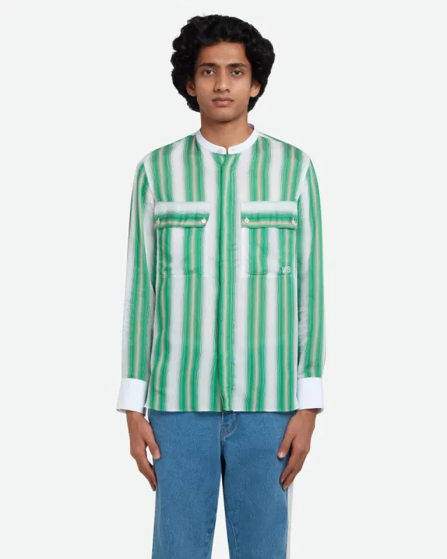 Cadence Silk Shirt made by Wales Bonner
