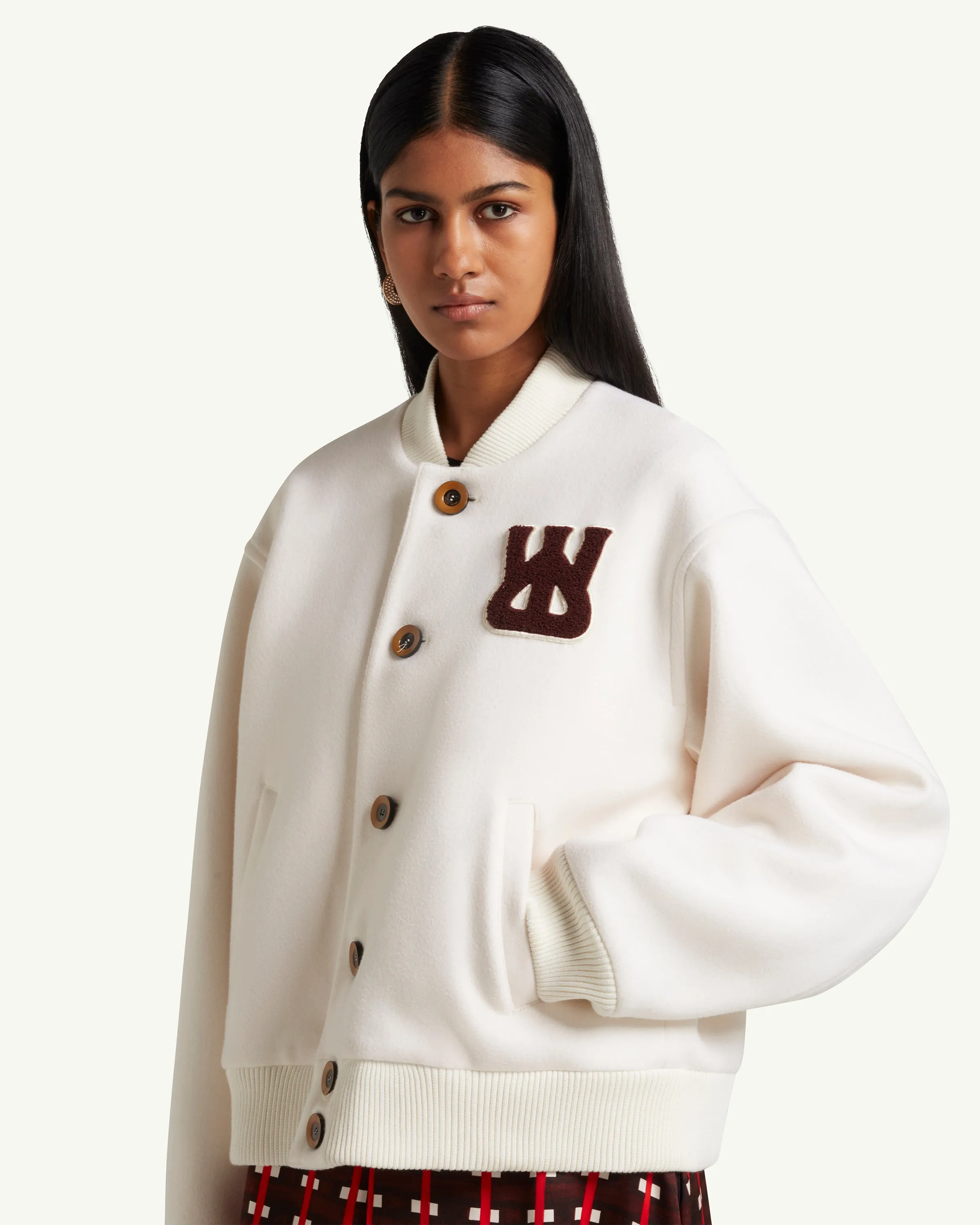 Sorbonne 56 Varsity Jacket sold by Wales Bonner product image thumbnail 3