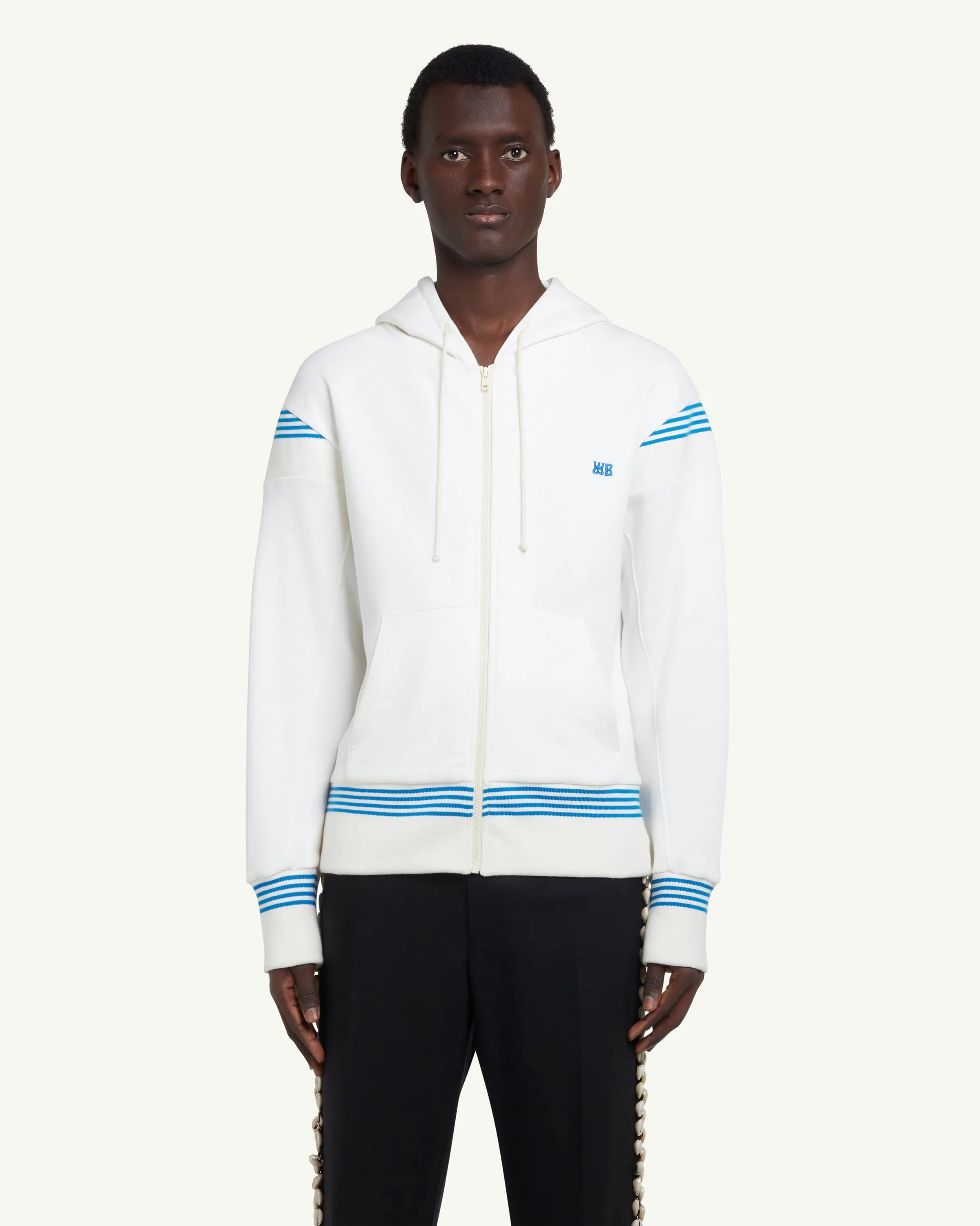 Stereo Hoodie sold by Wales Bonner