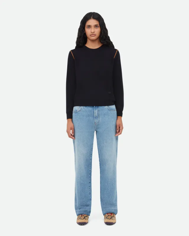 Saturn Denim Jeans sold by Wales Bonner