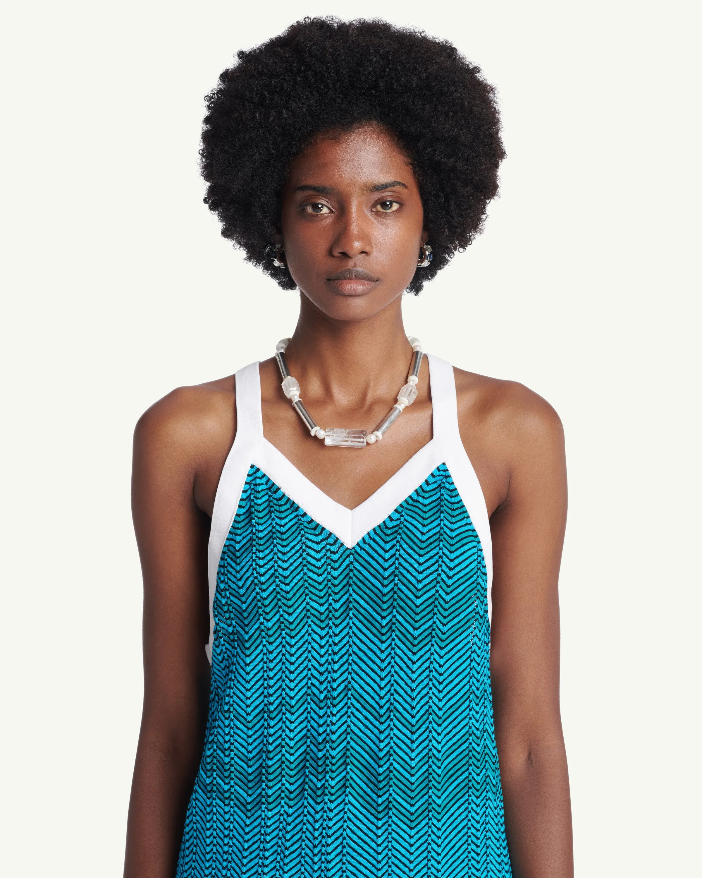 Palm Knit Dress sold by Wales Bonner product image thumbnail 3
