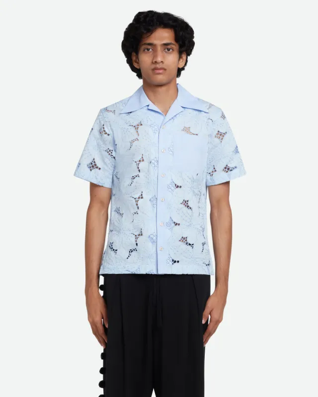 Highlife Bowling Shirt made by Wales Bonner