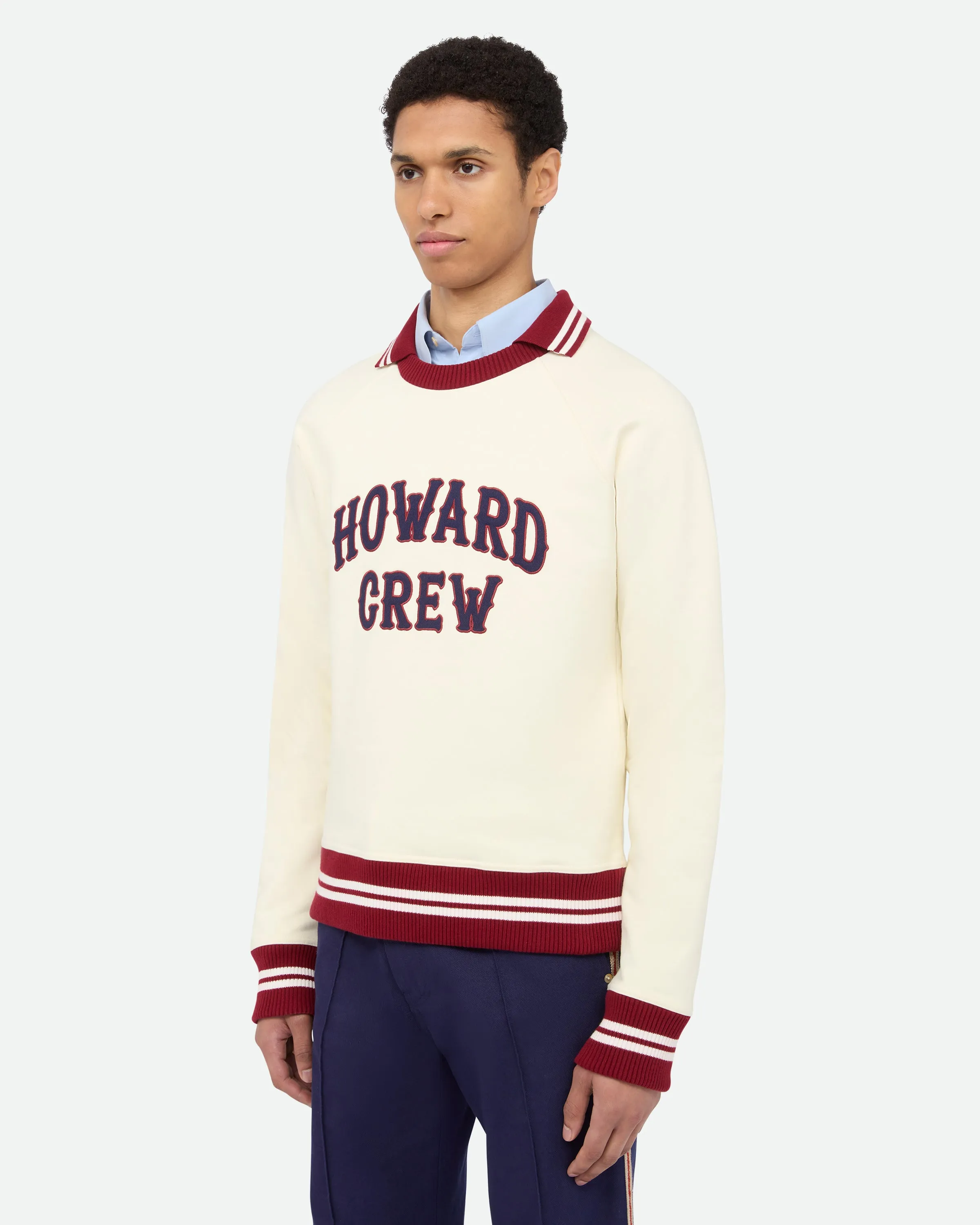 Crew Jumper sold by Wales Bonner product image thumbnail 2