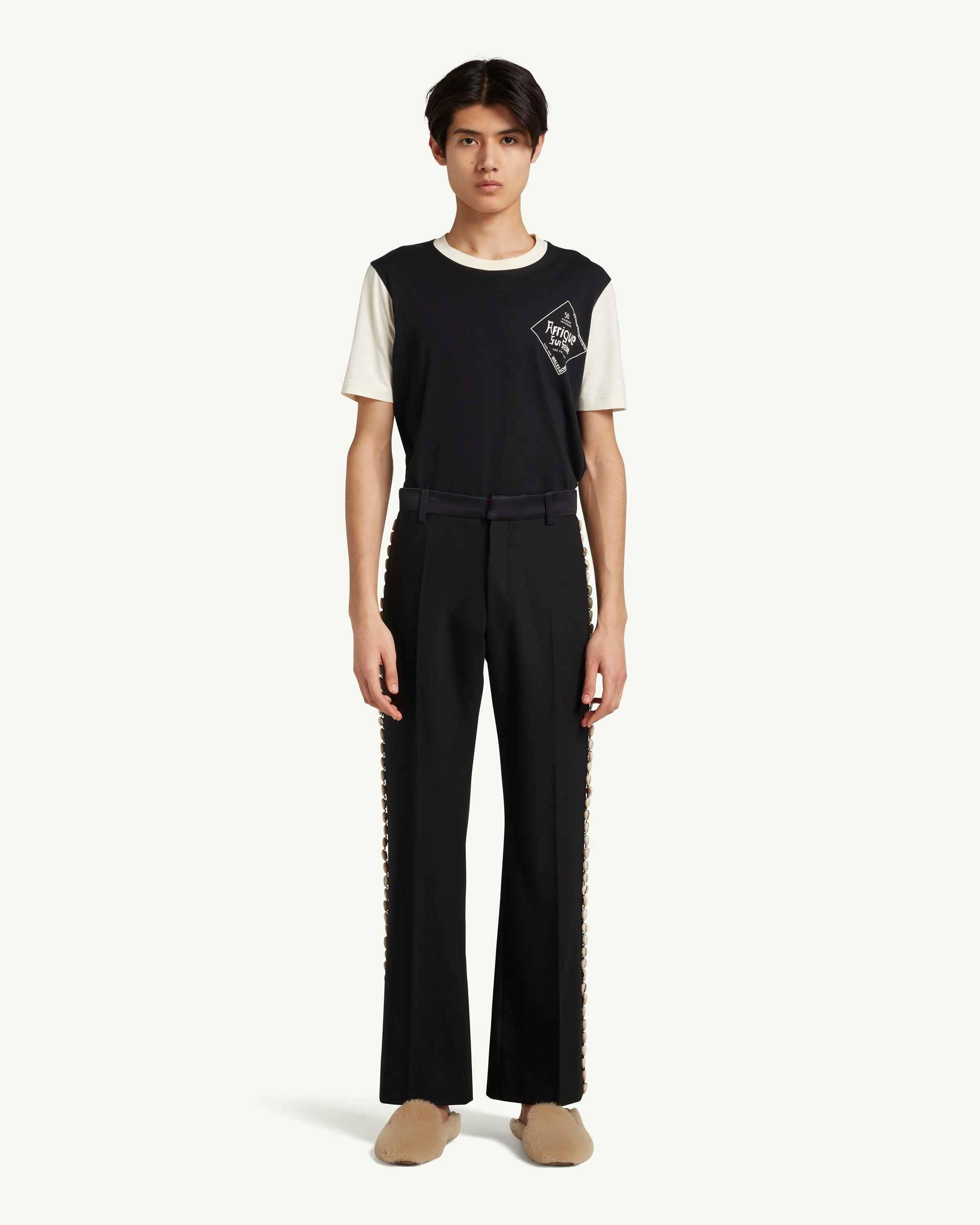 Études Trousers sold by Wales Bonner