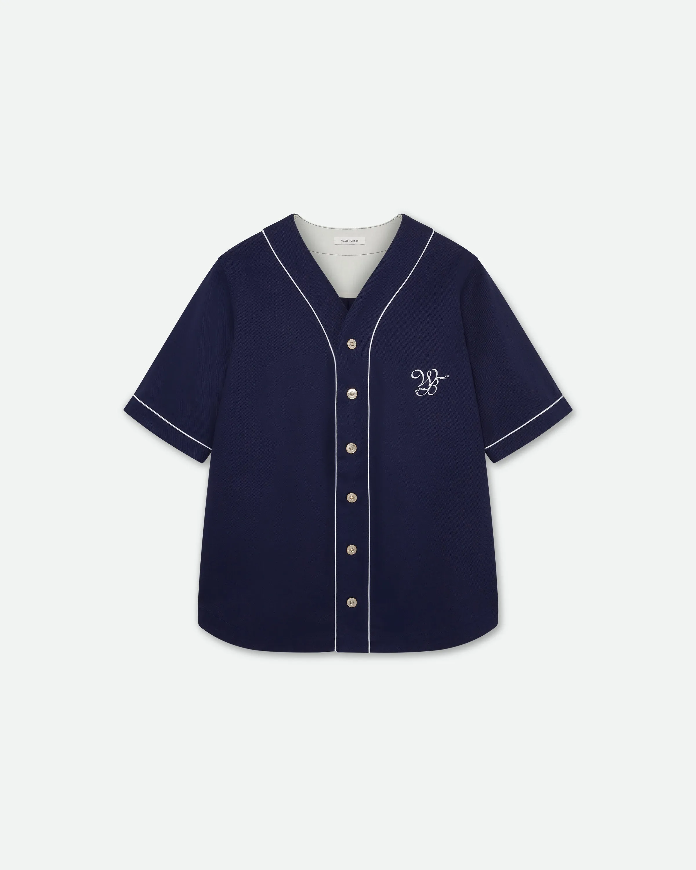 Freestyle Baseball Shirt sold by Wales Bonner product image thumbnail 5