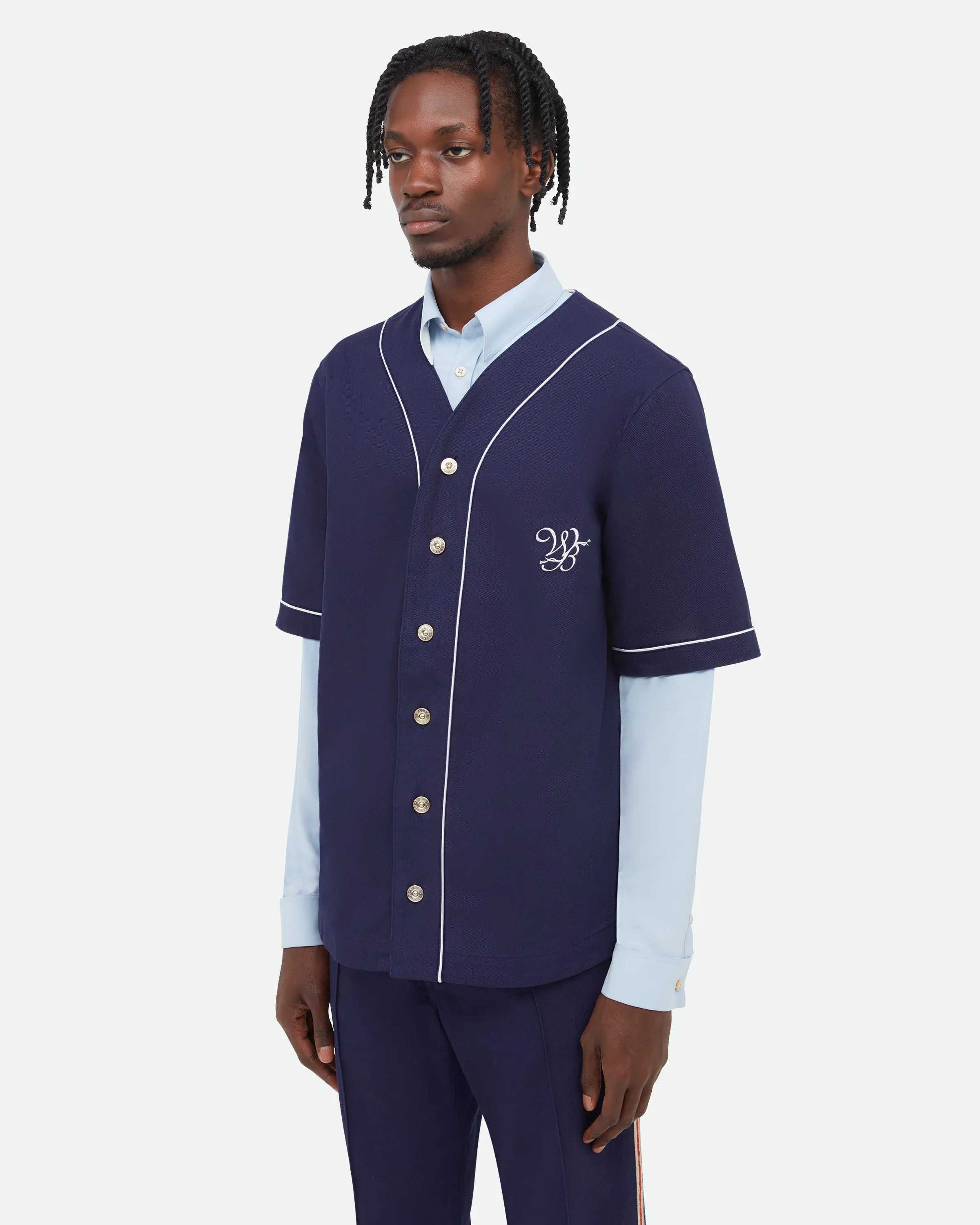 Freestyle Baseball Shirt sold by Wales Bonner product image thumbnail 2